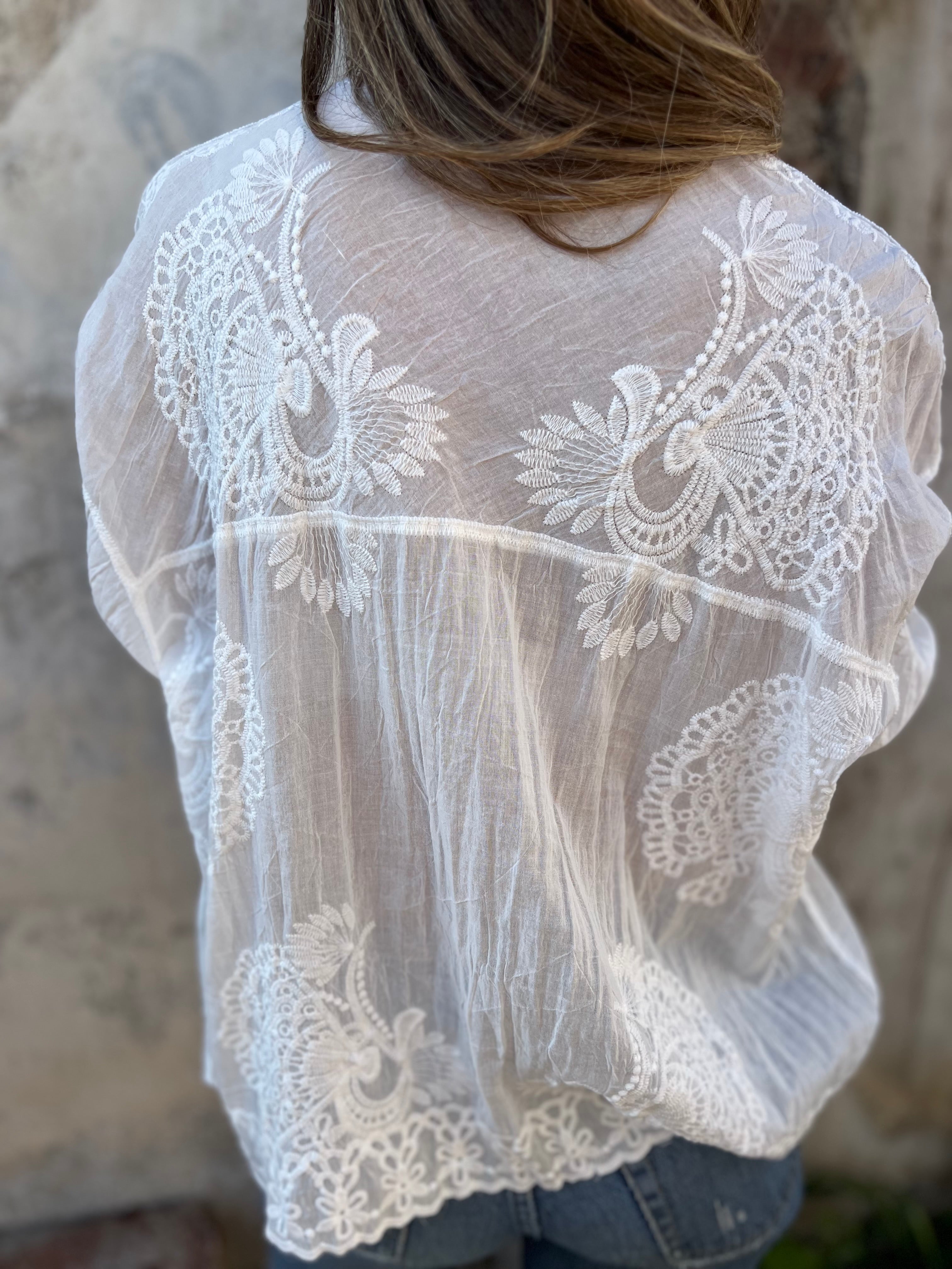 Éclat ™ | Blouse Élégante Et Aérée