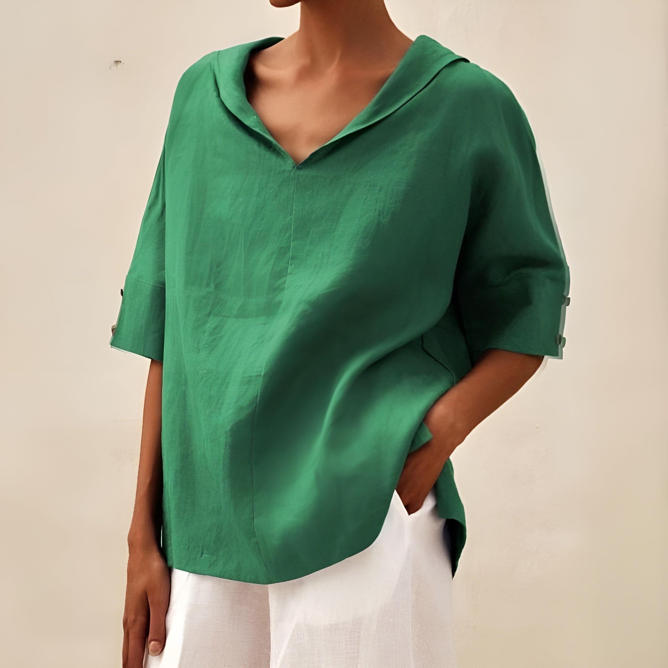 Éclat ™ | Blouse Légère Élégante