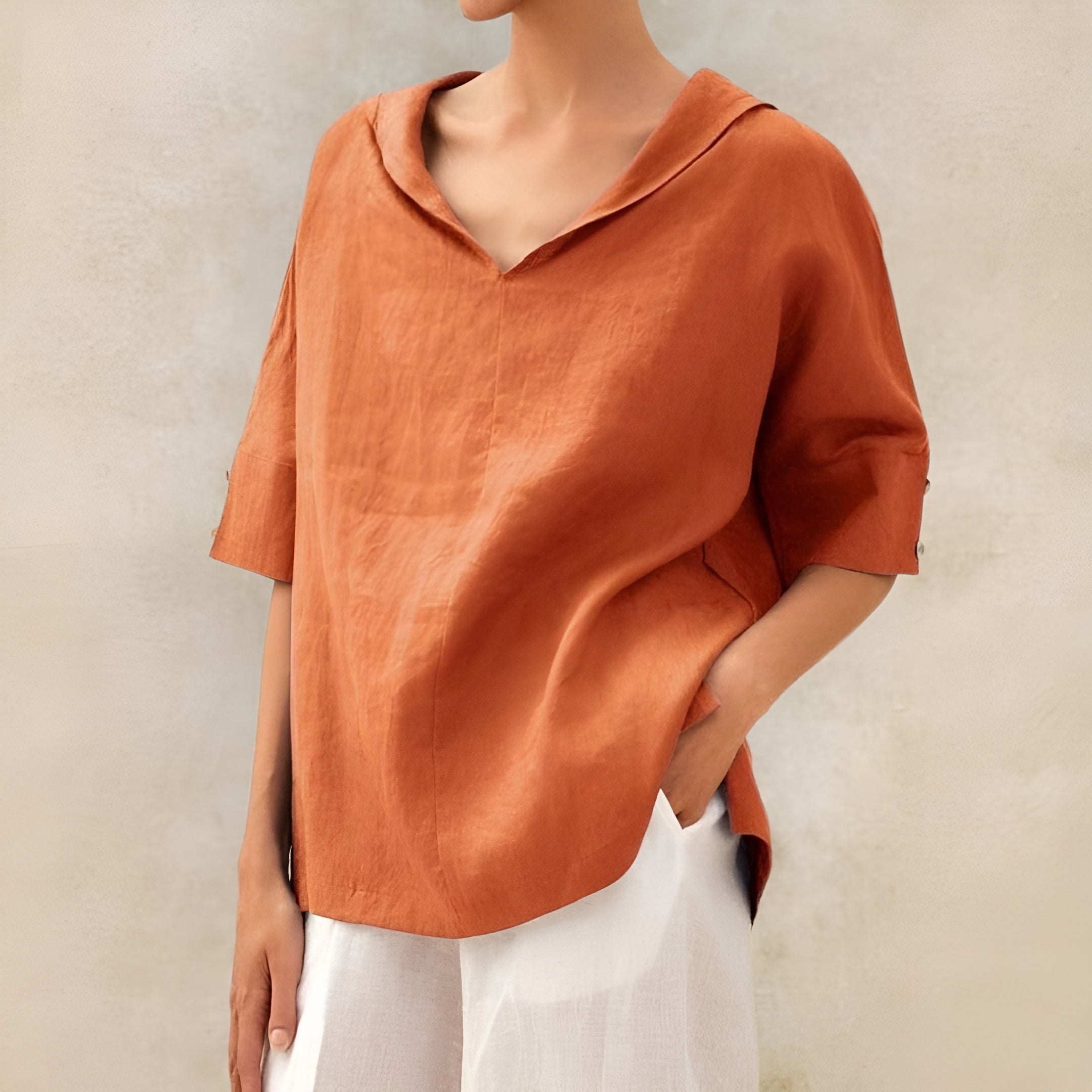Éclat ™ | Blouse Légère Élégante