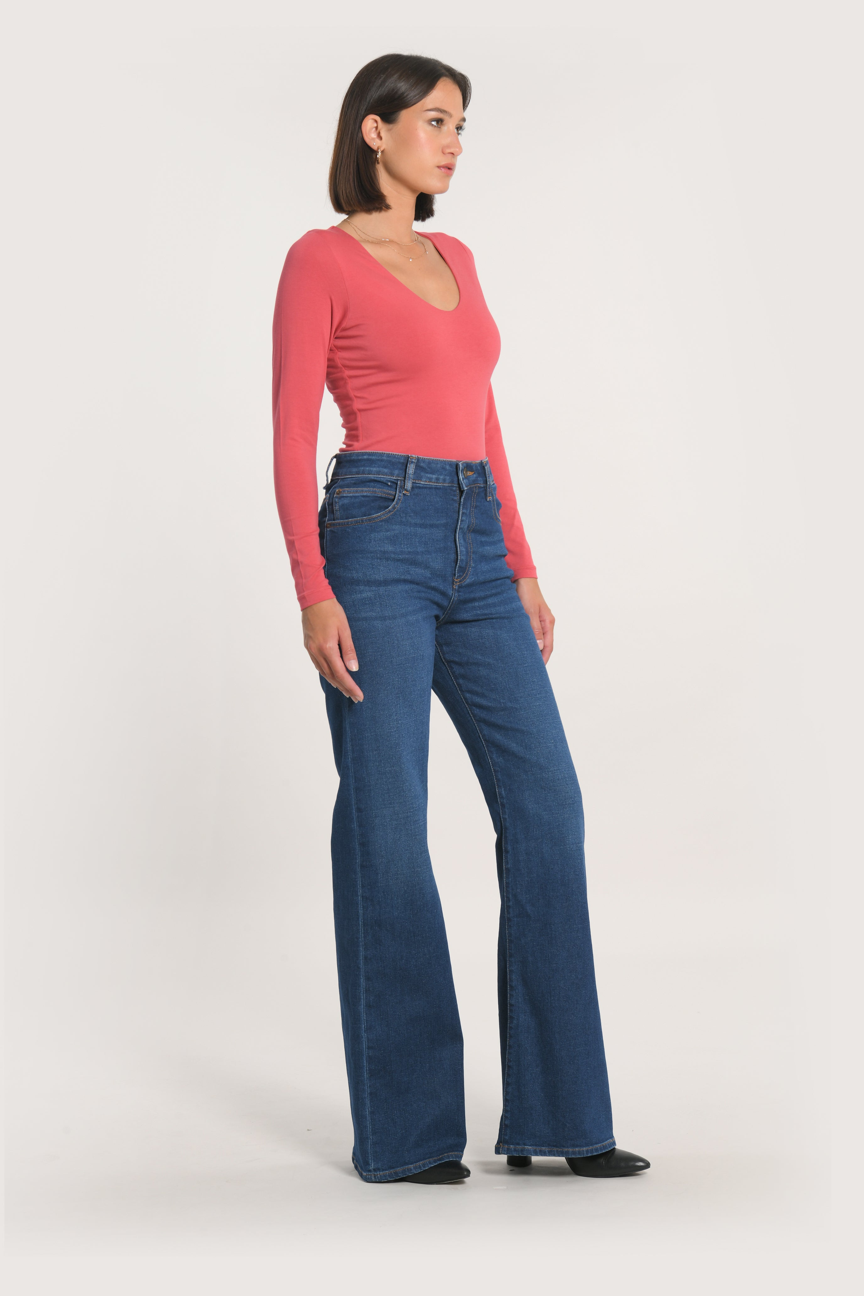 JEAN FLARE ANGELE DOUBLE STONE