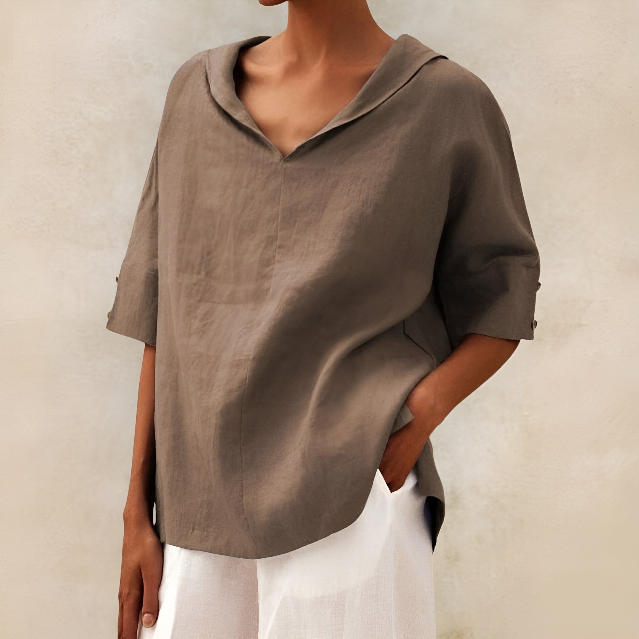 Éclat ™ | Blouse Légère Élégante