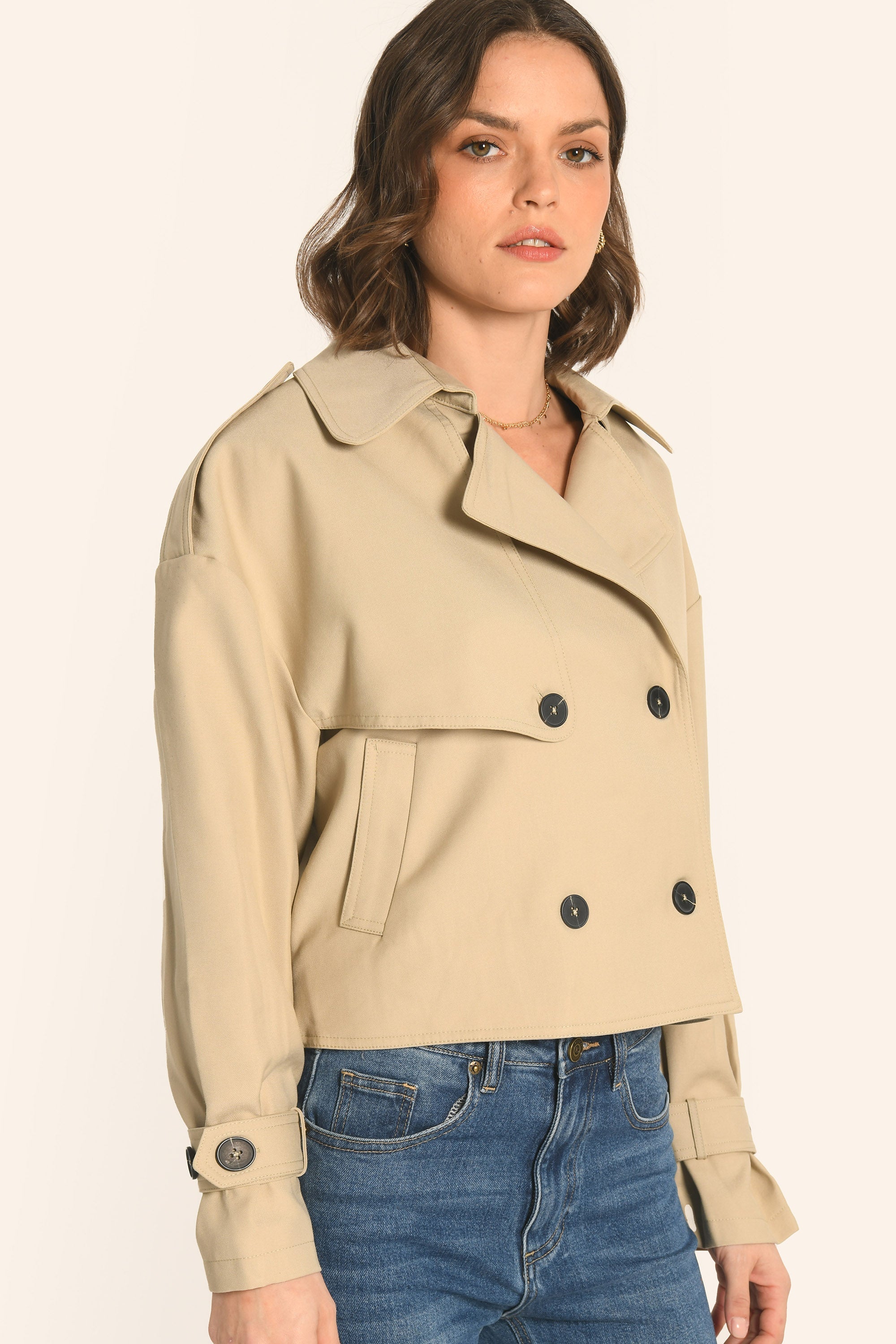 TRENCH COURT - BEIGE - ADAM