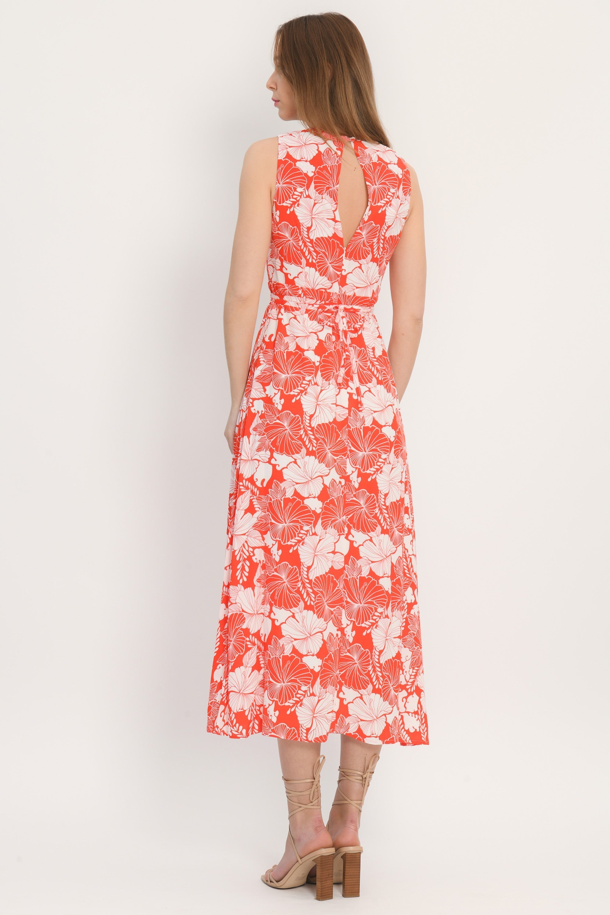 ROBE LONGUE - ADELAIDE - ORANGE