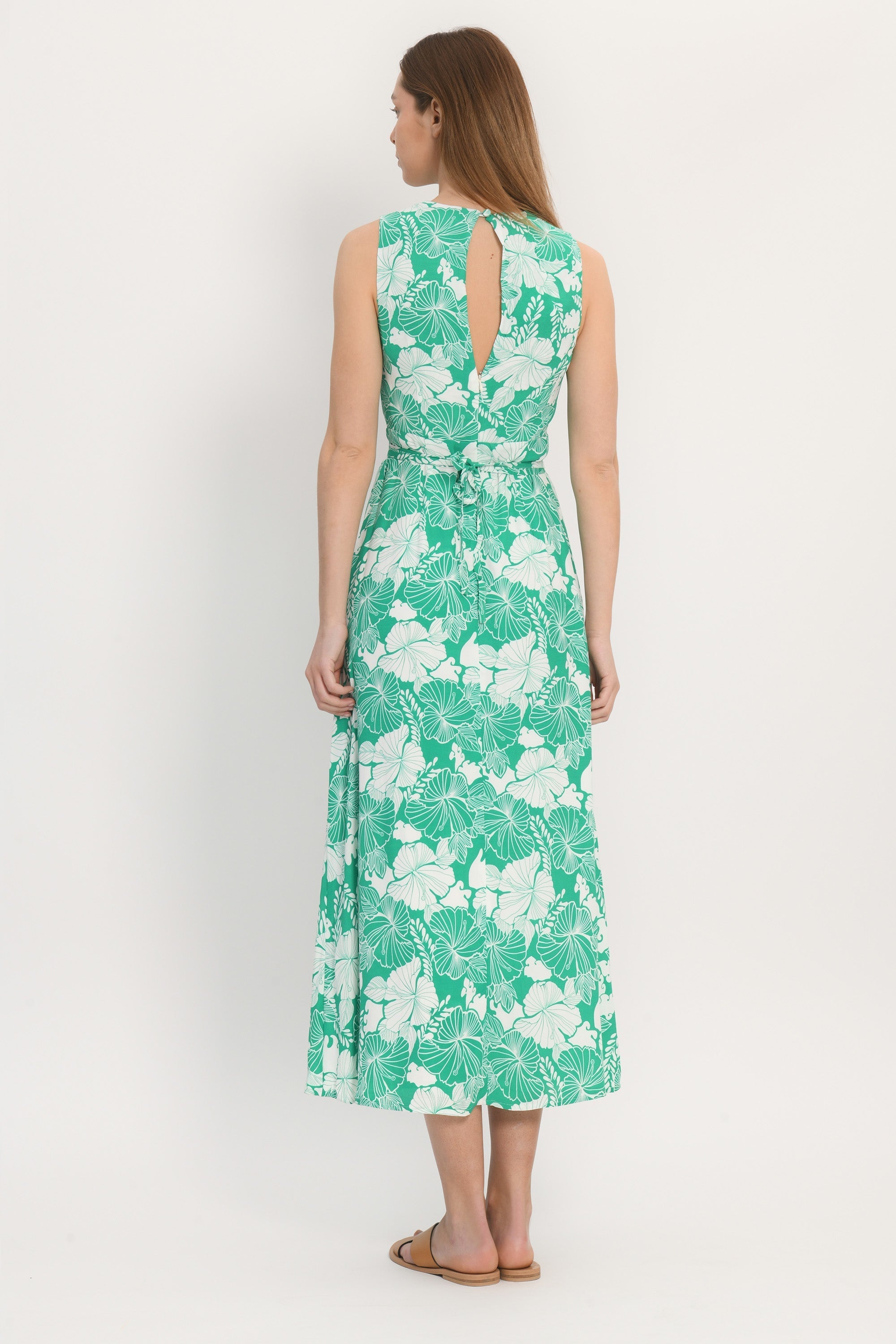 ROBE LONGUE - ADELAIDE - VERTE