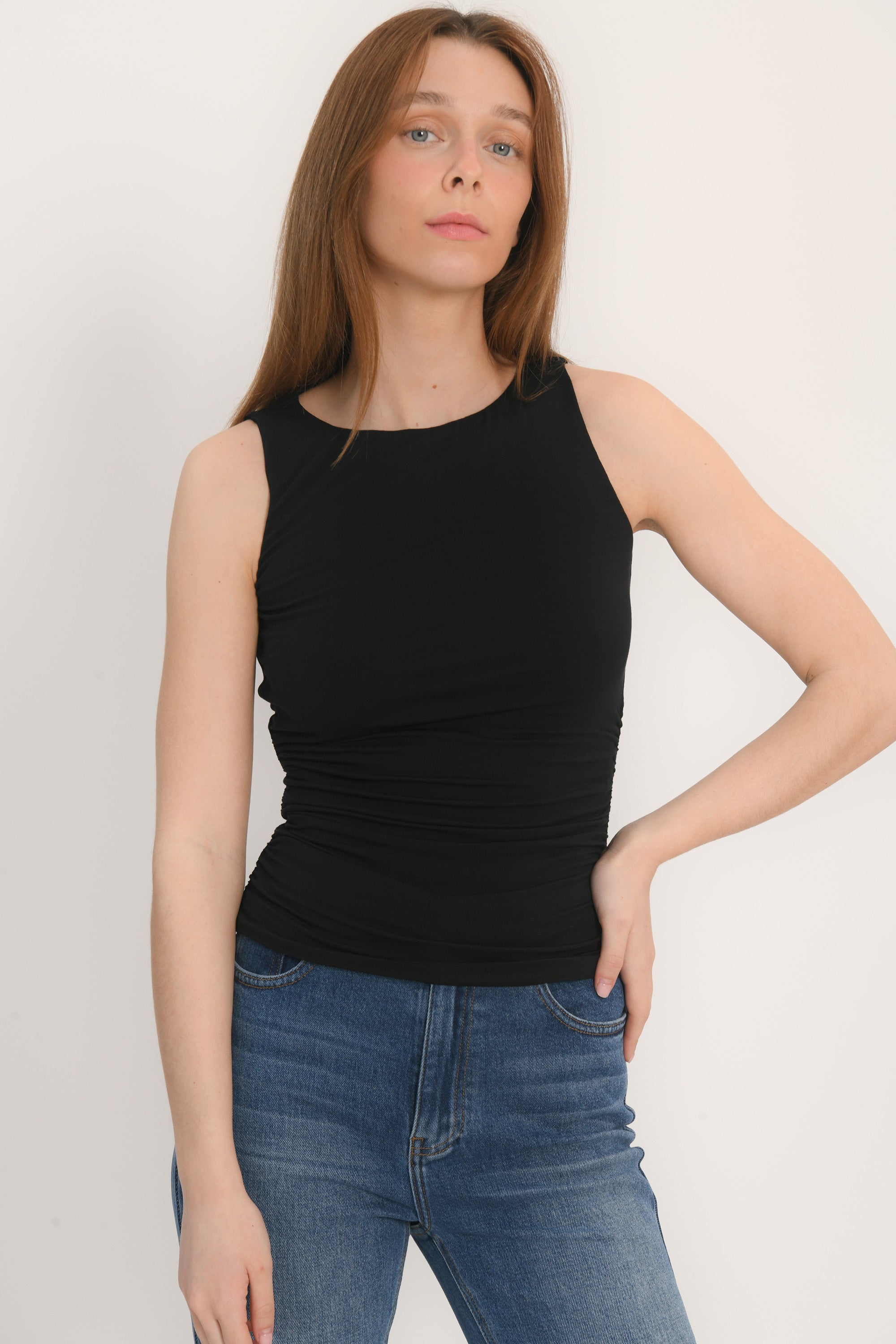 TOP - ADIA - NOIR