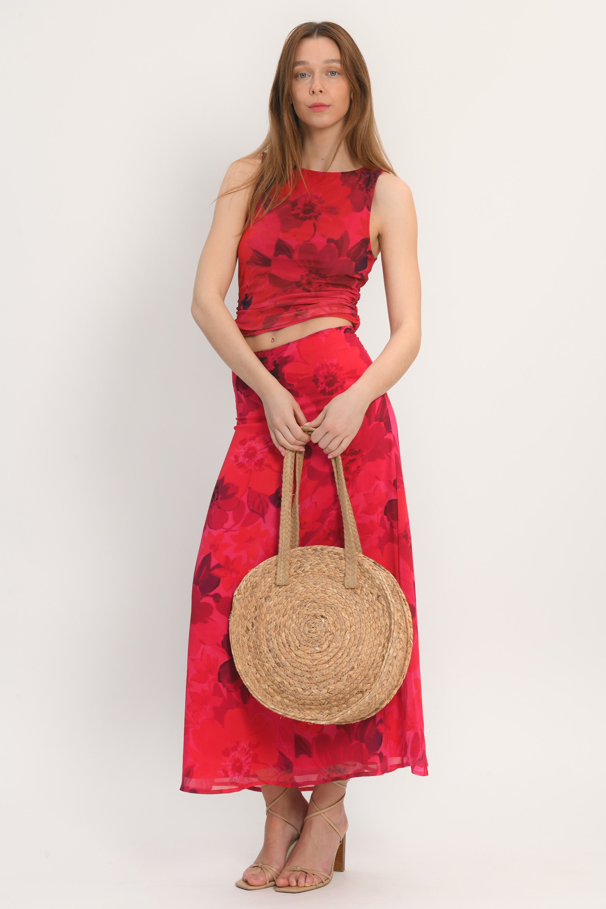 TOP RESILLE - ADRIANA - FUSCHIA