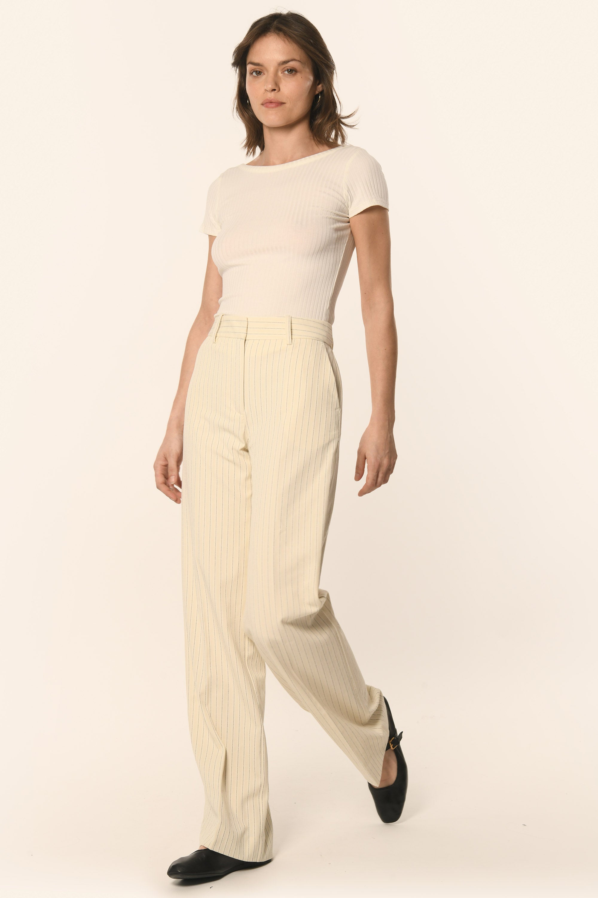 PANTALON - ECRU - AERIN