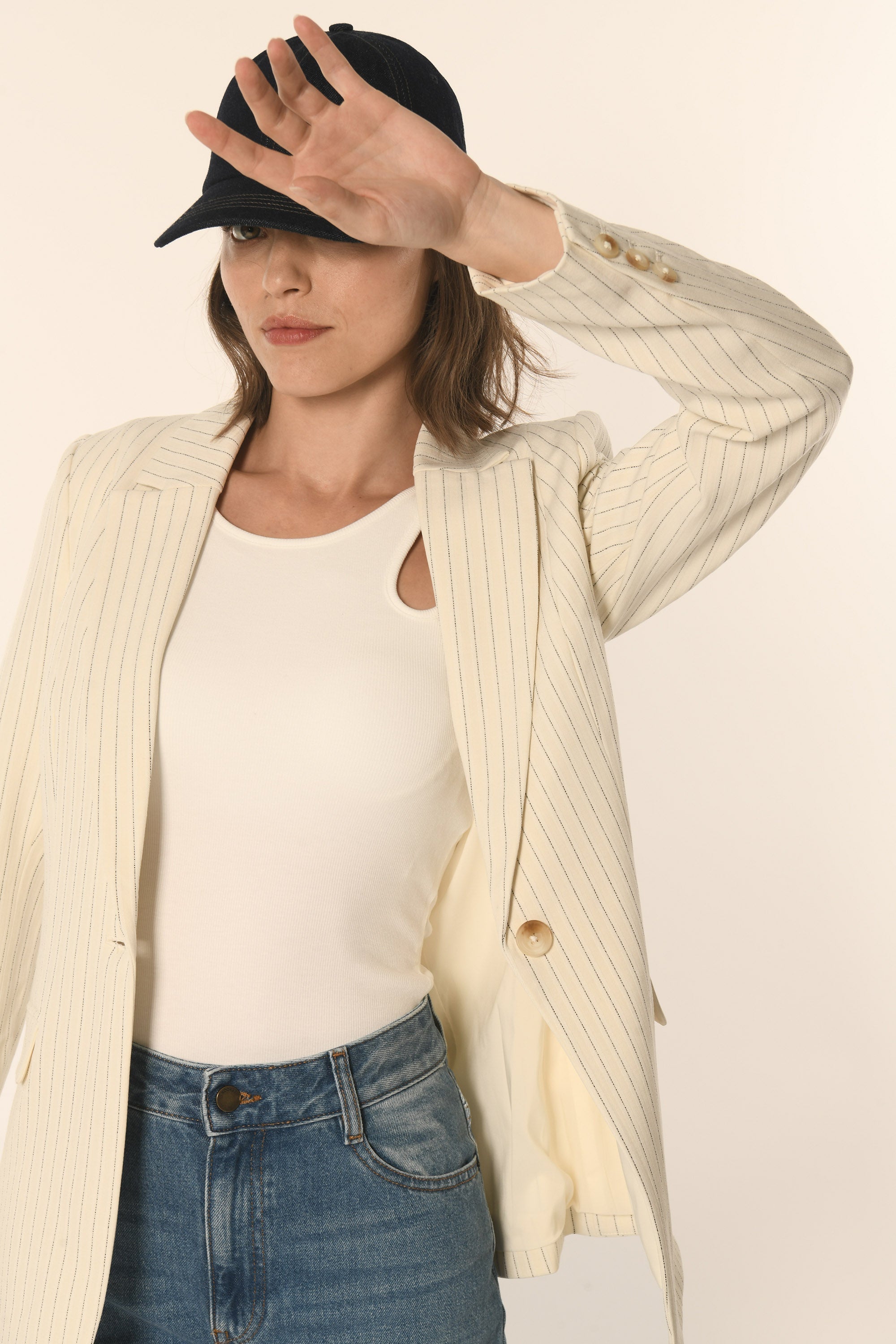 VESTE - ECRU - AERIN