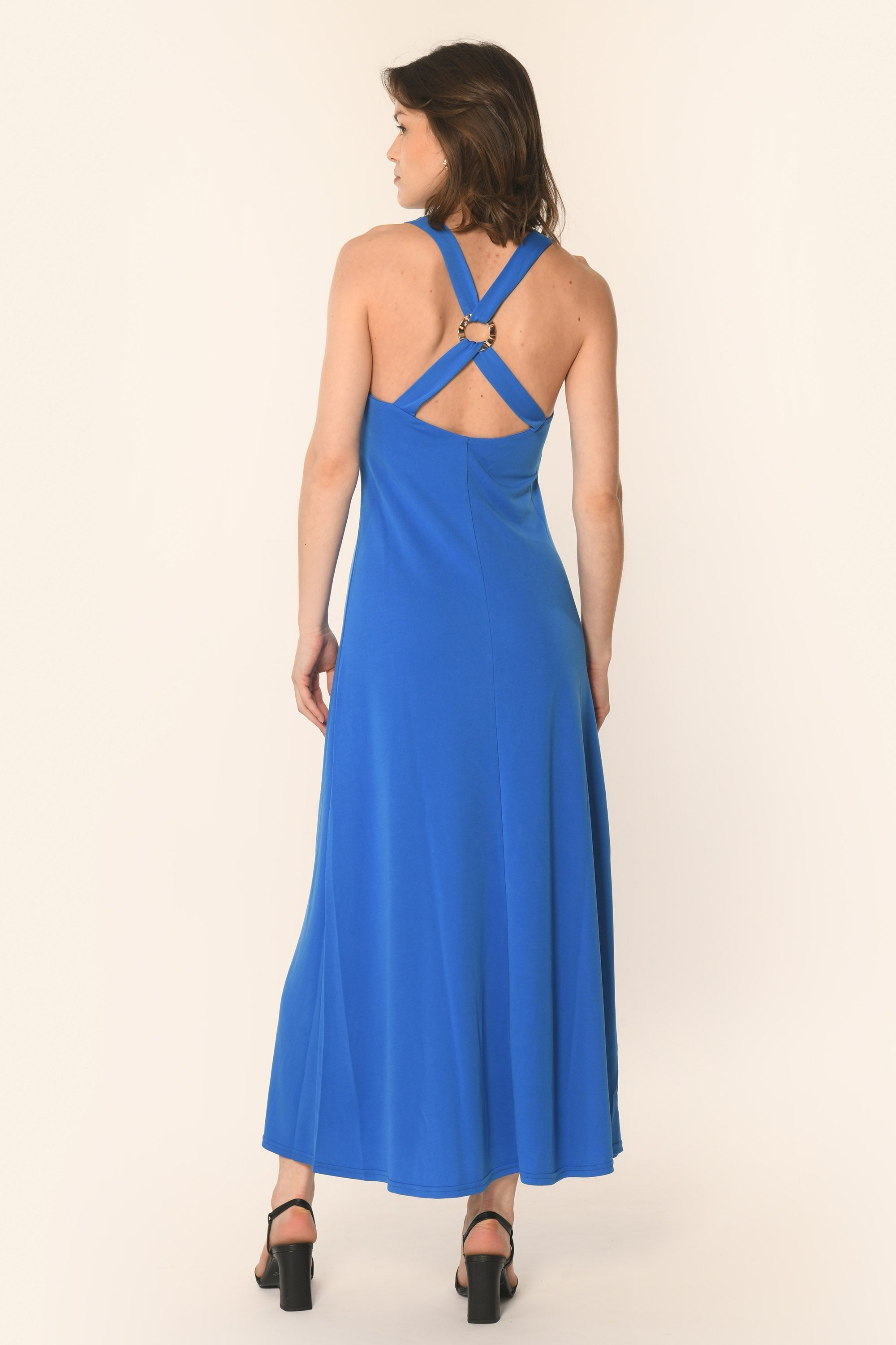 ROBE LONGUE - INDIGO - AIKO
