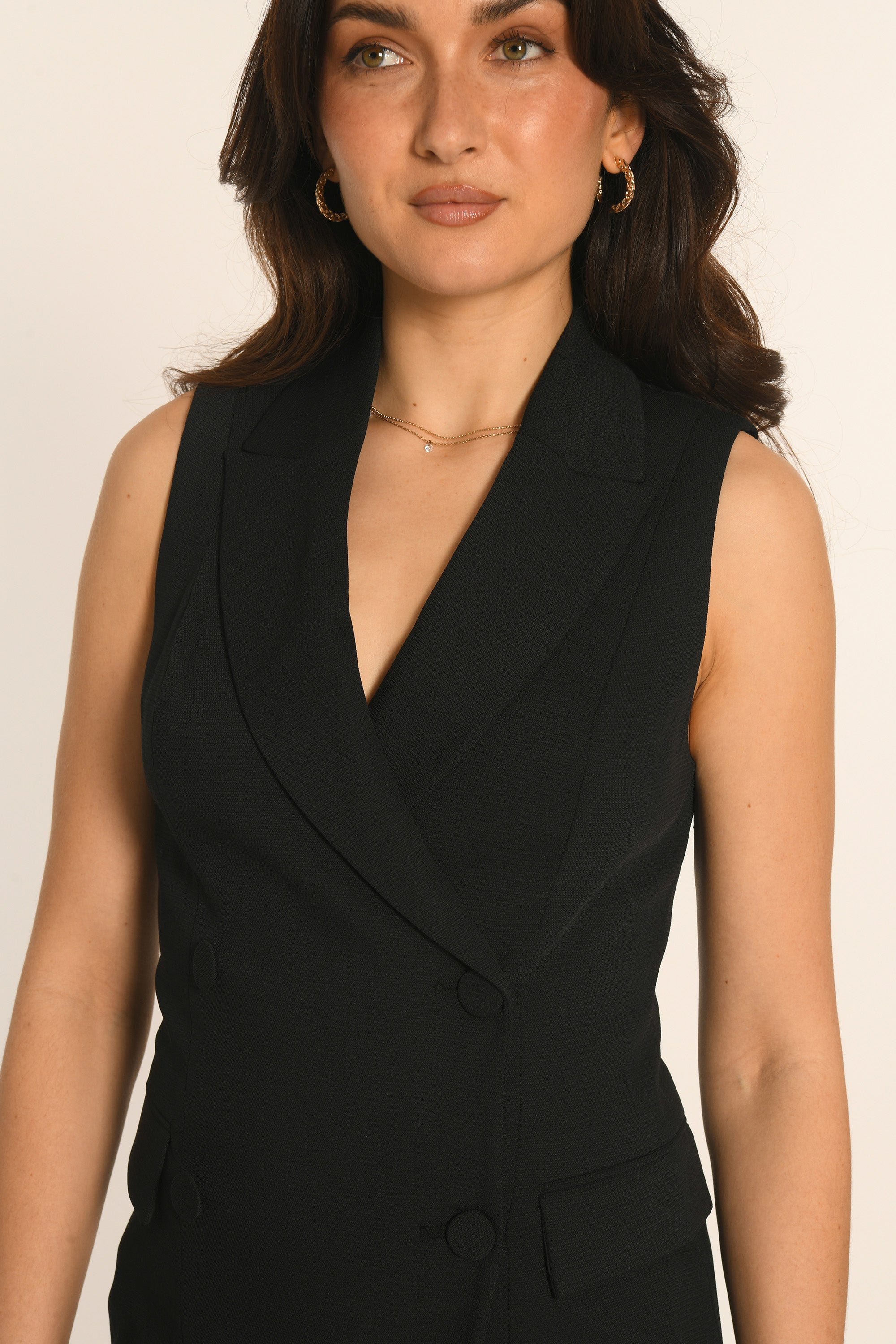 ROBE BLAZER - ALBA - NOIR