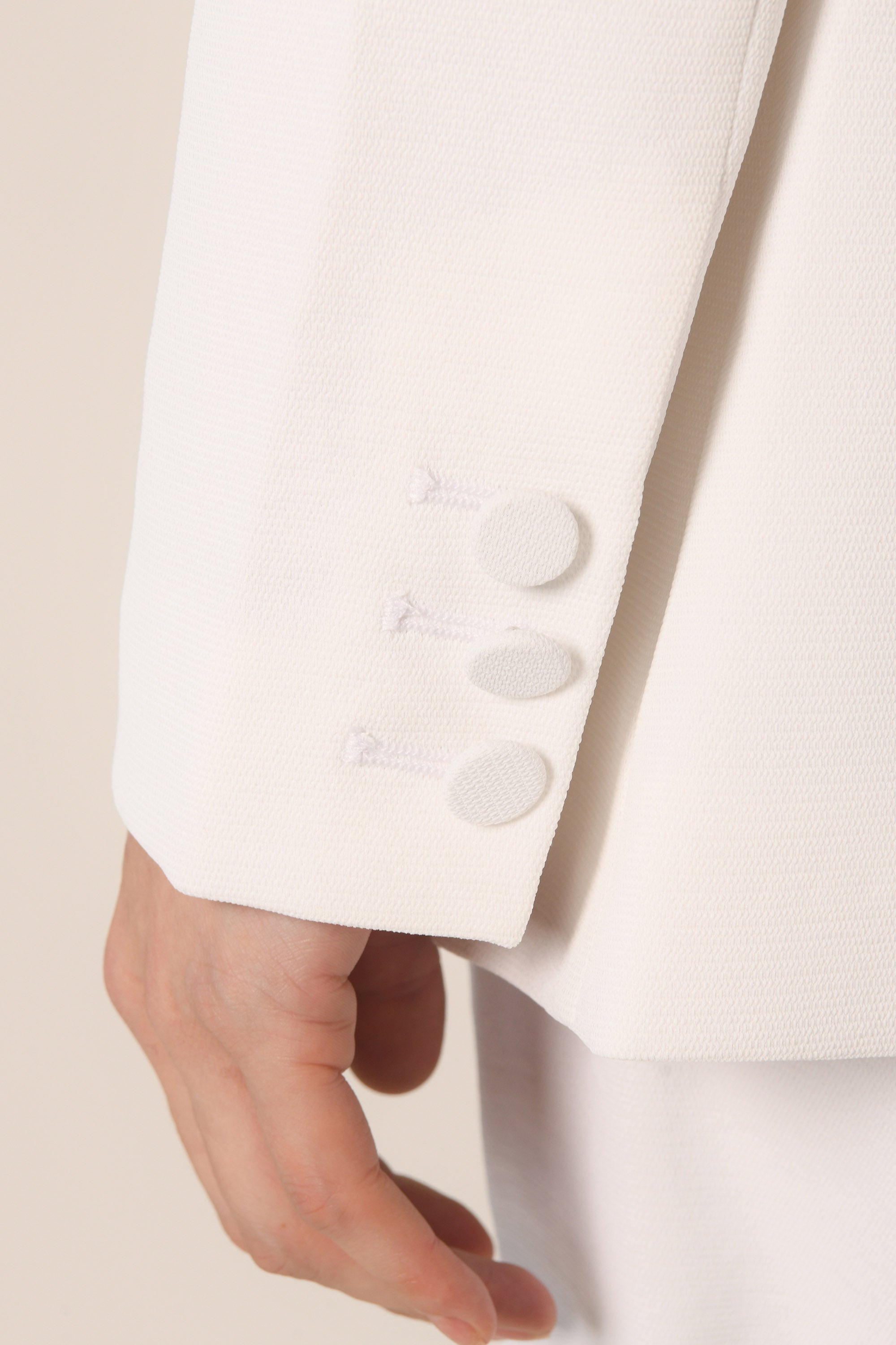 VESTE LONGUE - BLANC - ALBA
