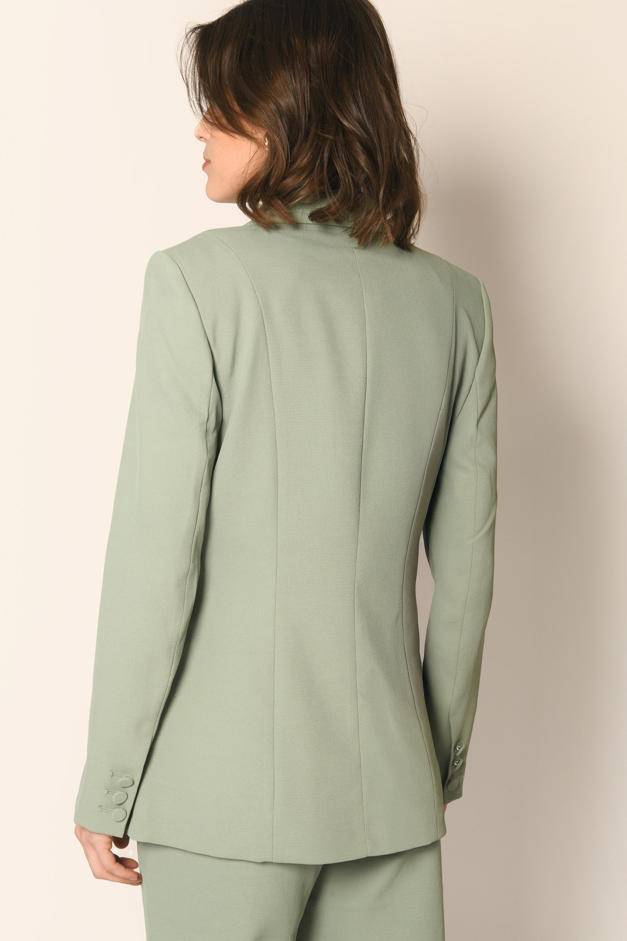 VESTE LONGUE - SAUGE - ALBA