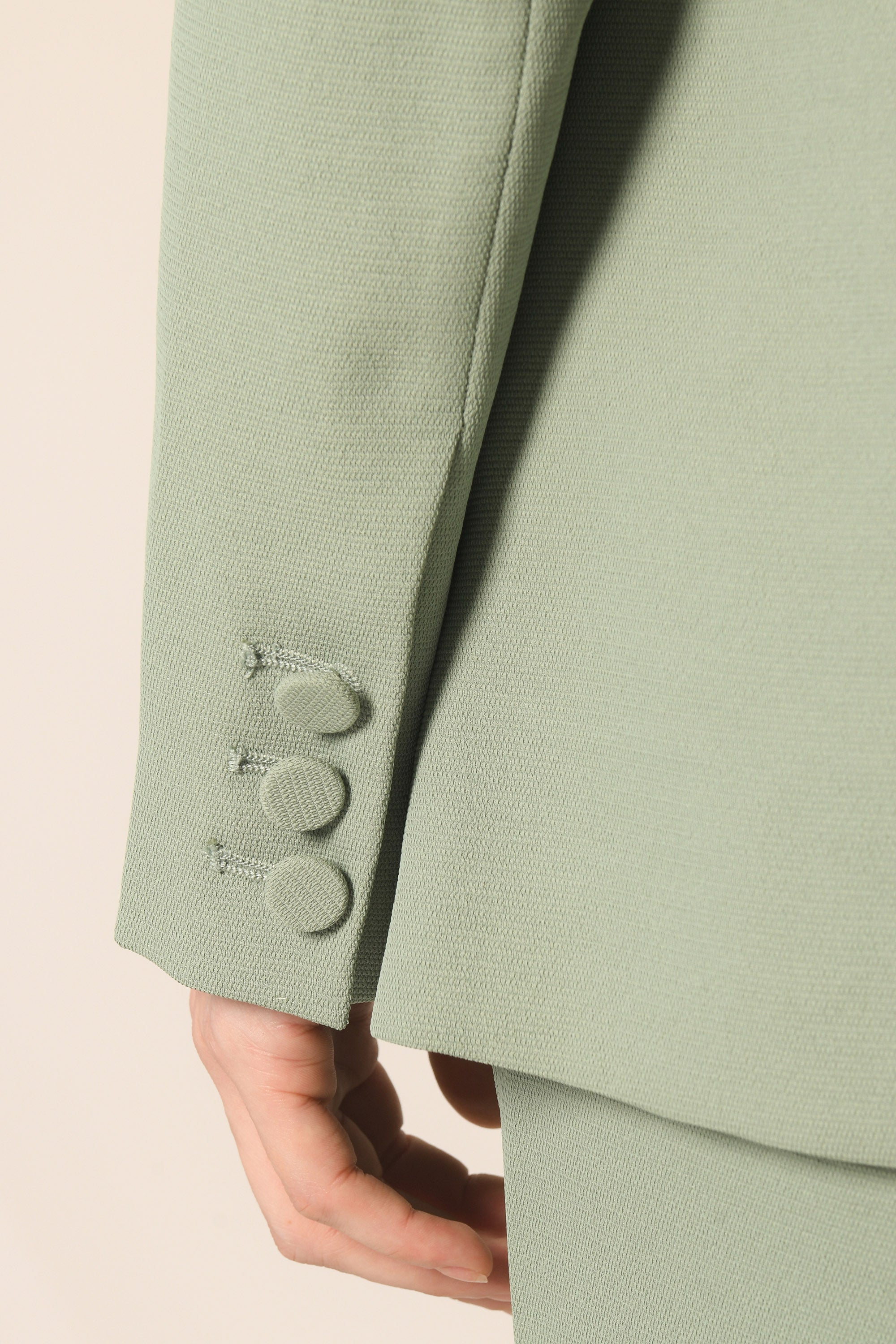 VESTE LONGUE - SAUGE - ALBA