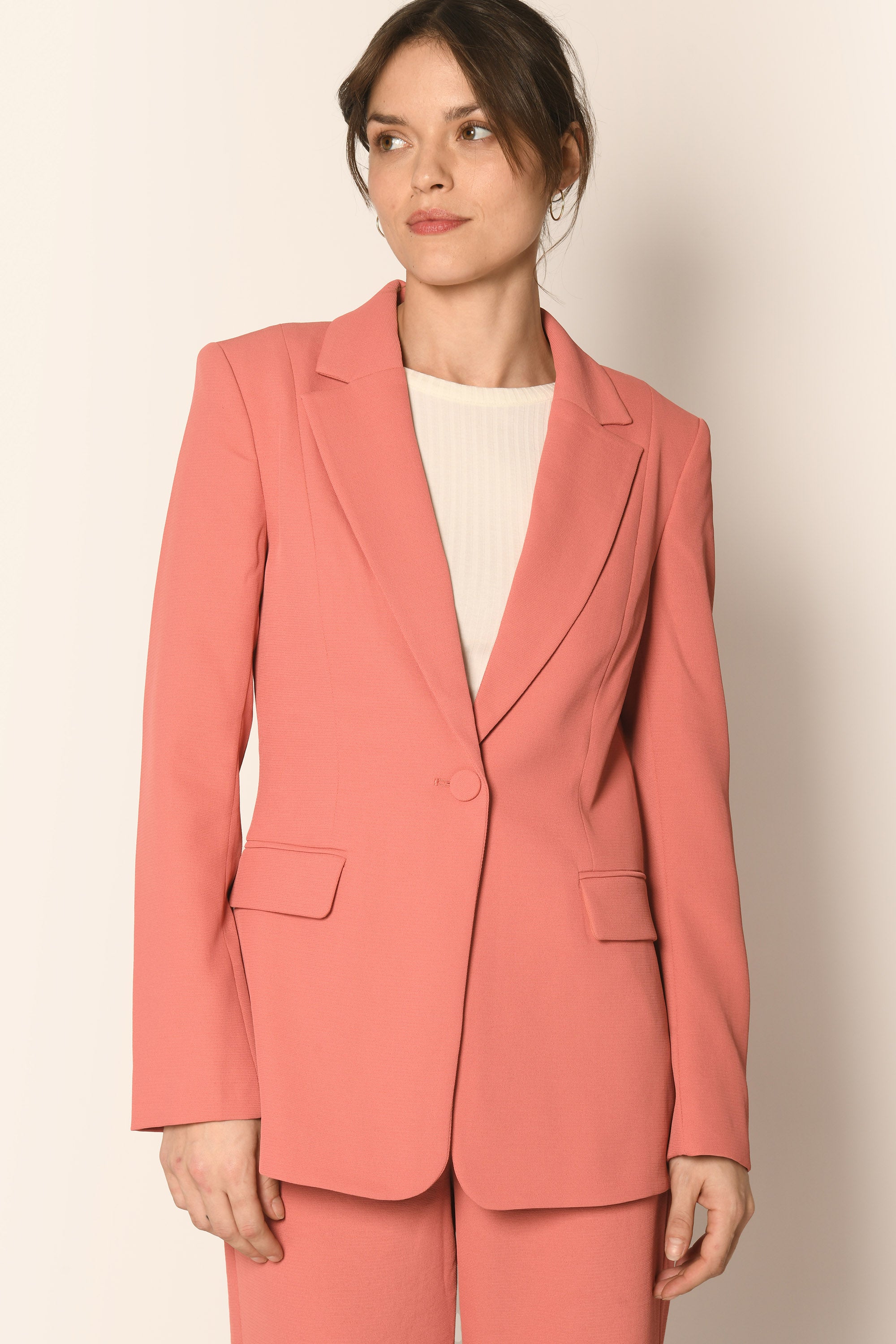 VESTE LONGUE - TERRACOTTA - ALBA
