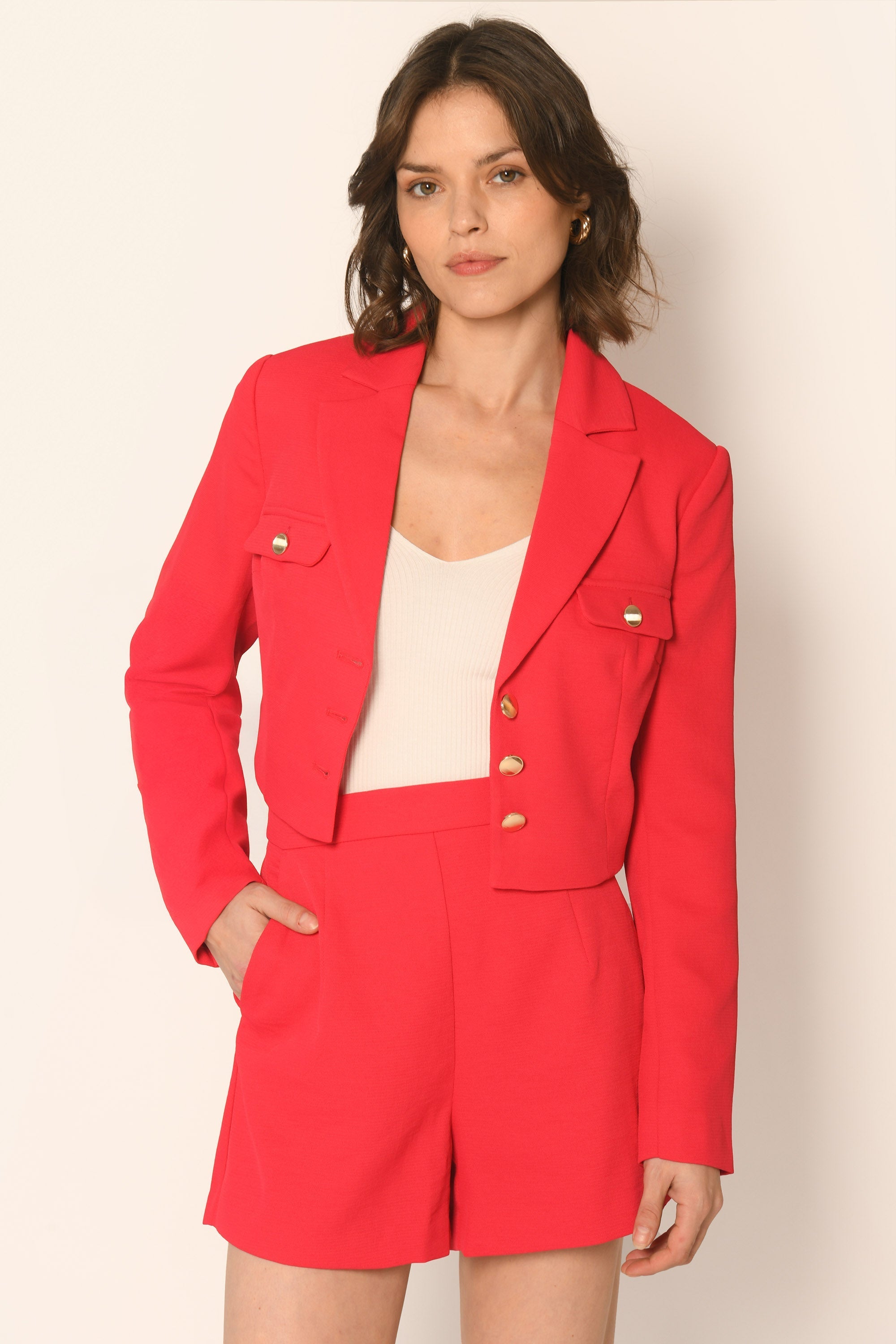 VESTE COURTE - HIBISCUS - ALBA