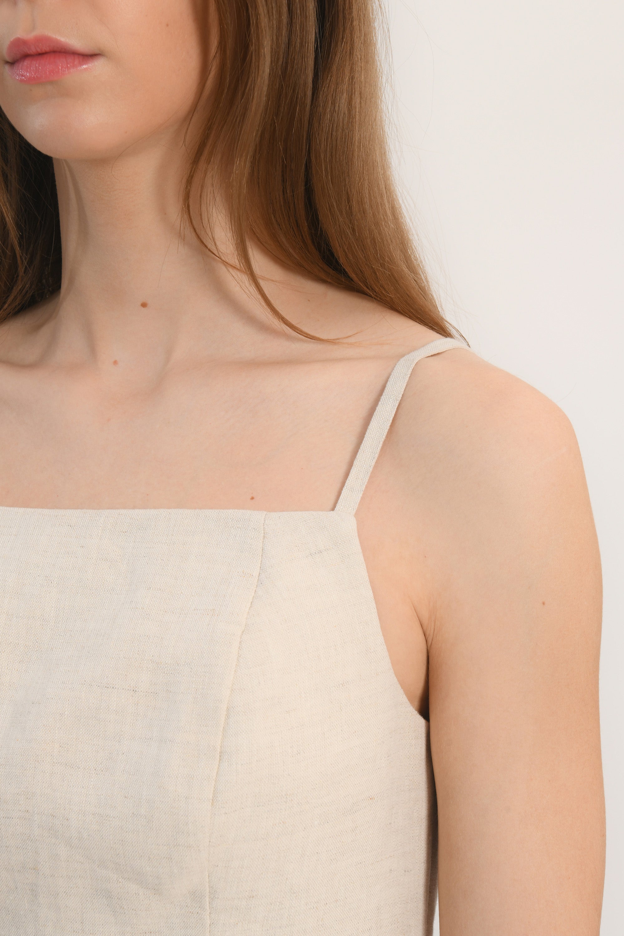 ROBE TRAPEZE - ALICE - NATUREL