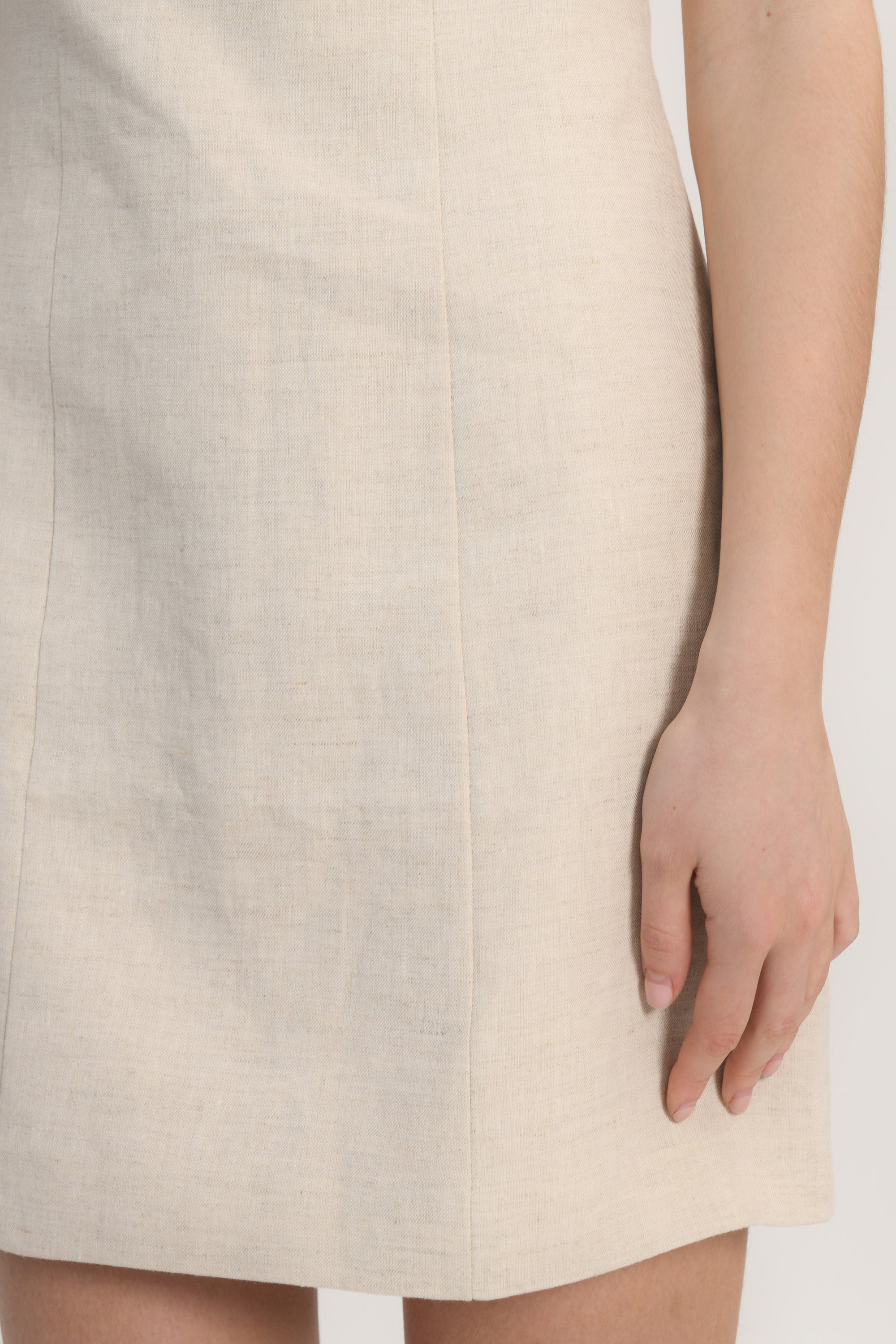 ROBE TRAPEZE - ALICE - NATUREL