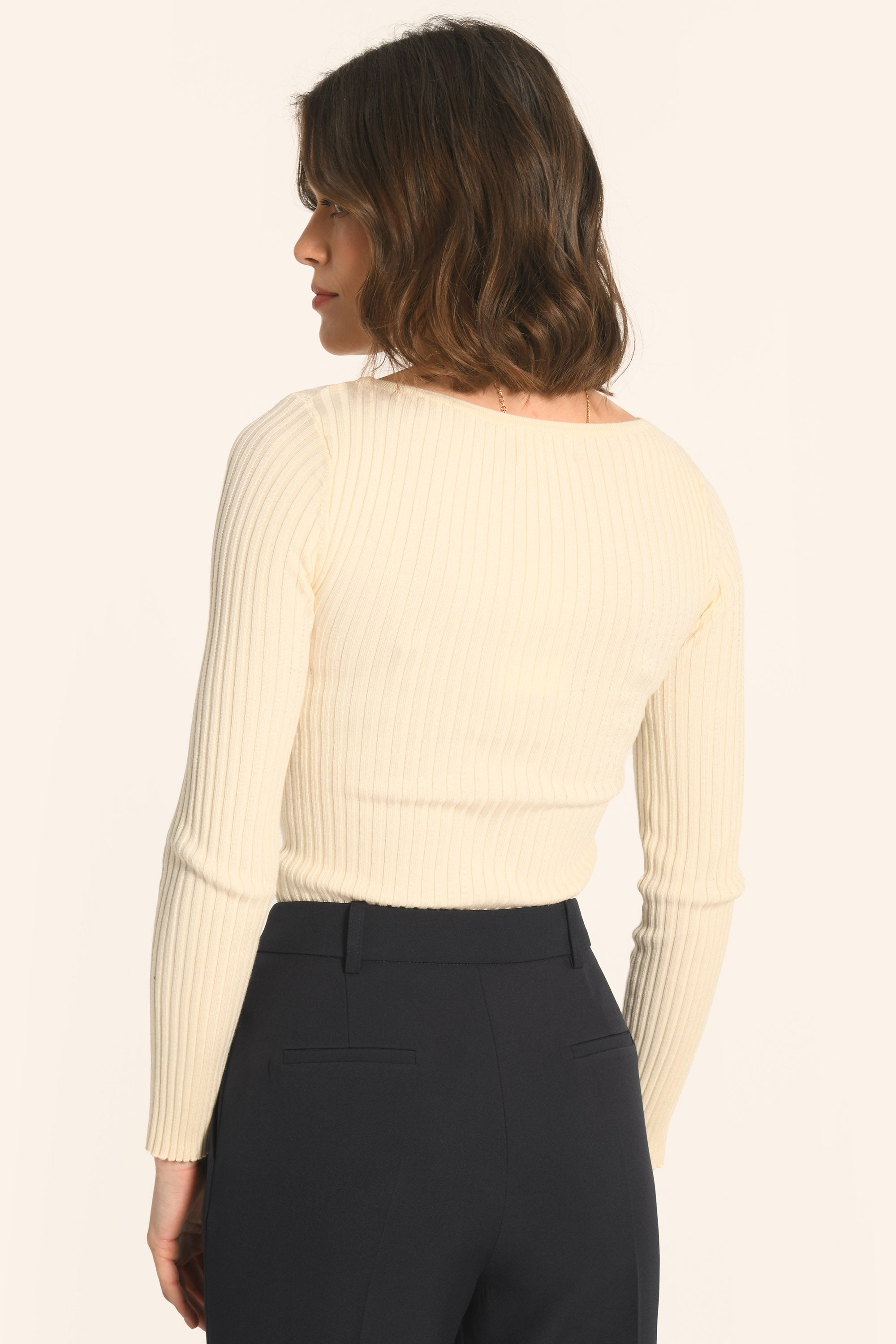 PULL - ÉCRU - ALIDA