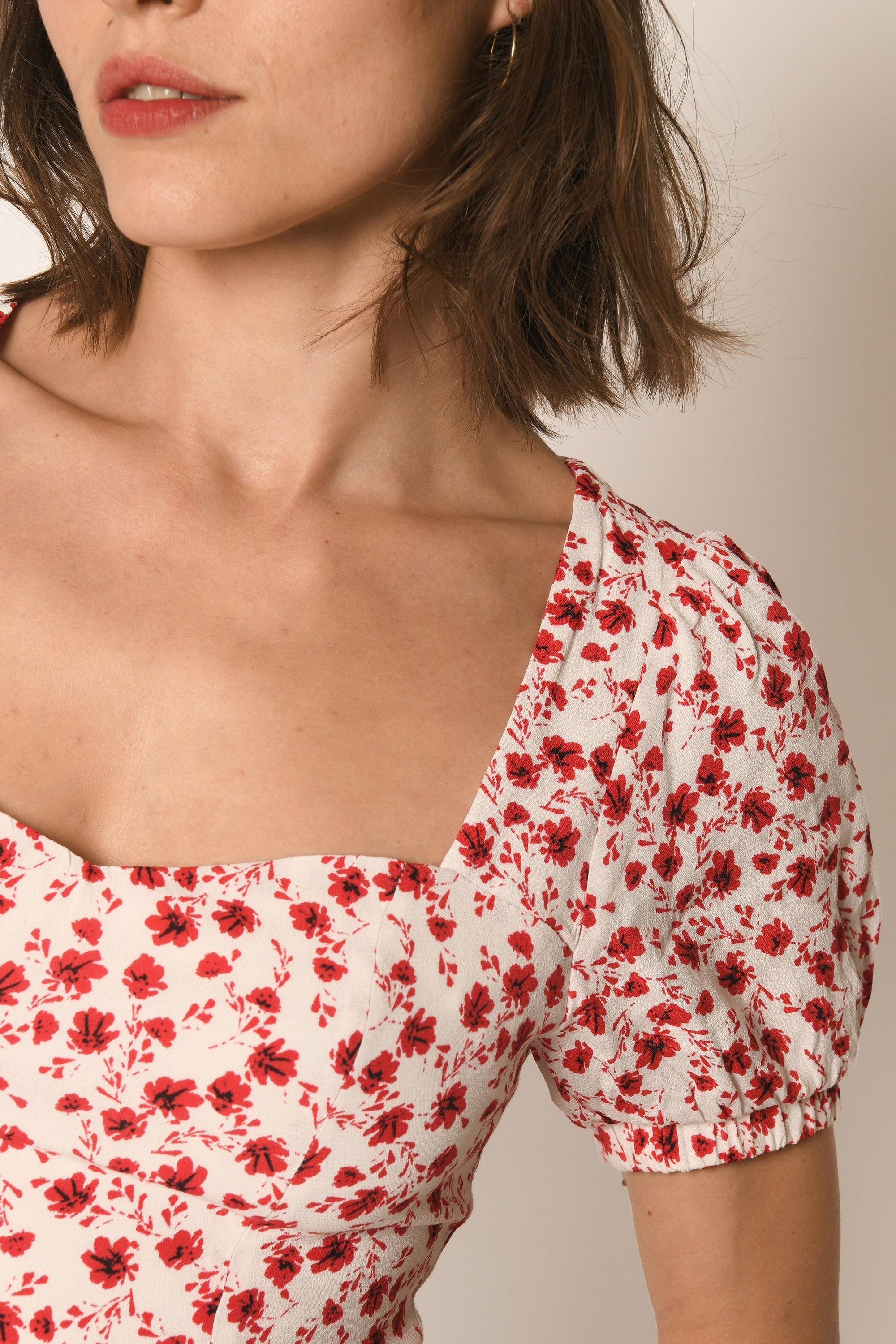 TOP FLEURS- ROUGE - ALIZÉE
