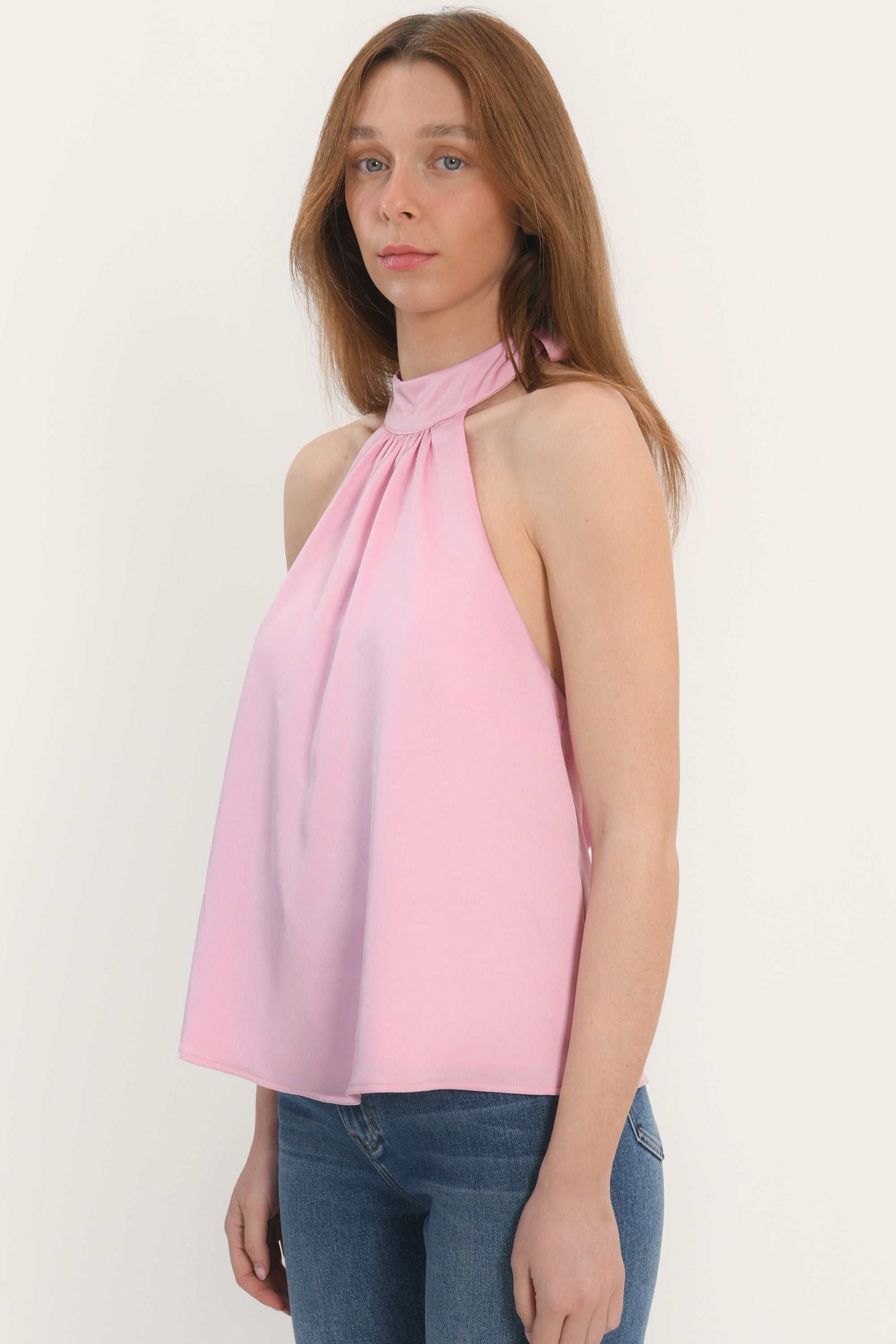 TOP NOEUD - ALLEGRA - ROSE CLAIR