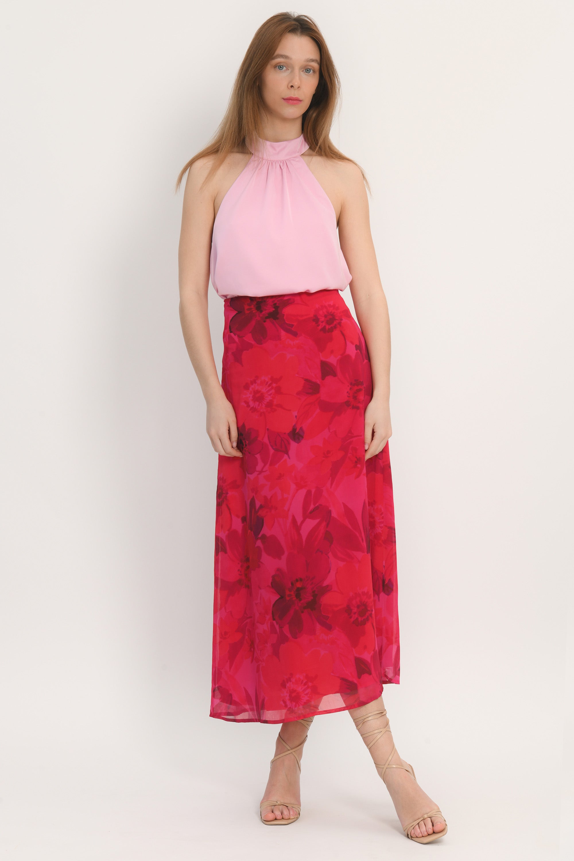 TOP NOEUD - ALLEGRA - ROSE CLAIR