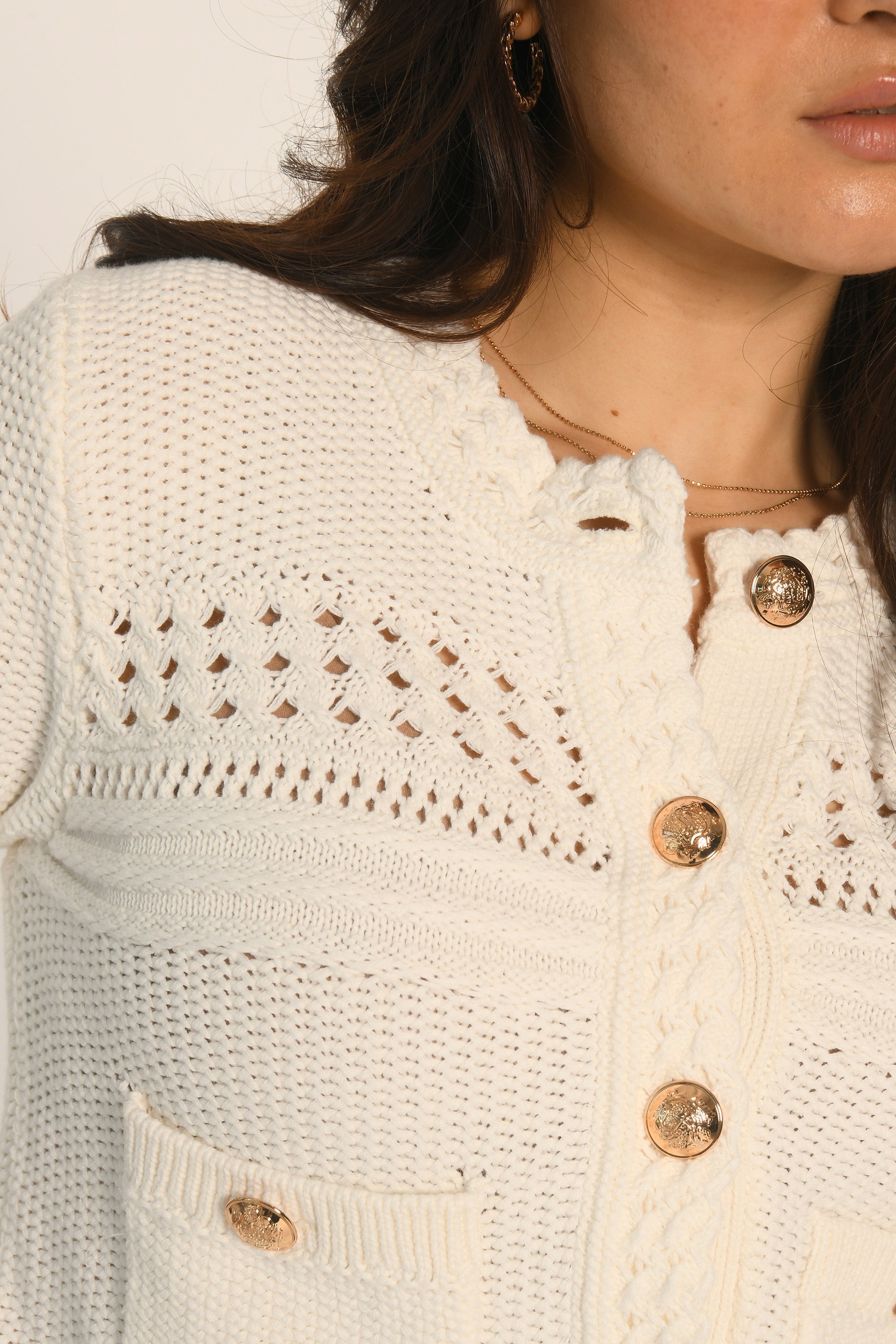 GILET - BLANC - ALVIN