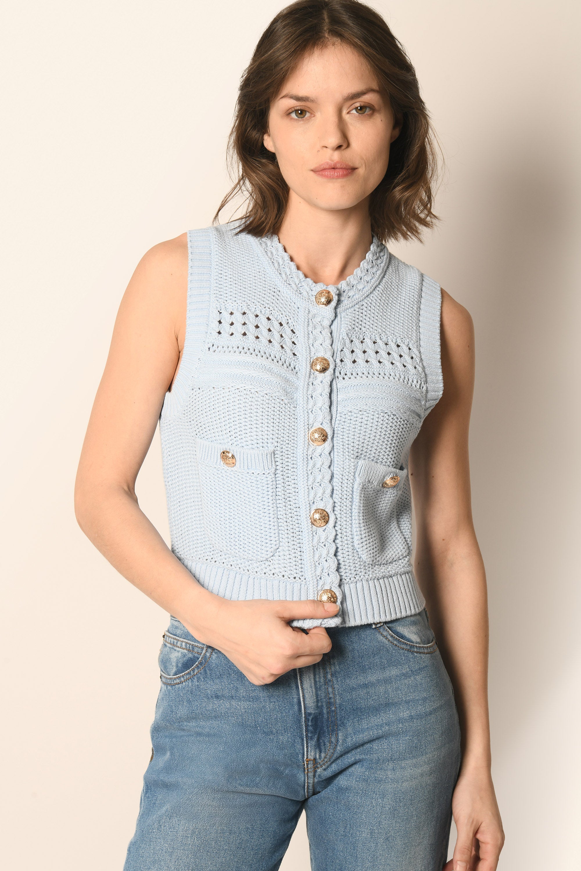 GILET SM - CIEL - ALVIN