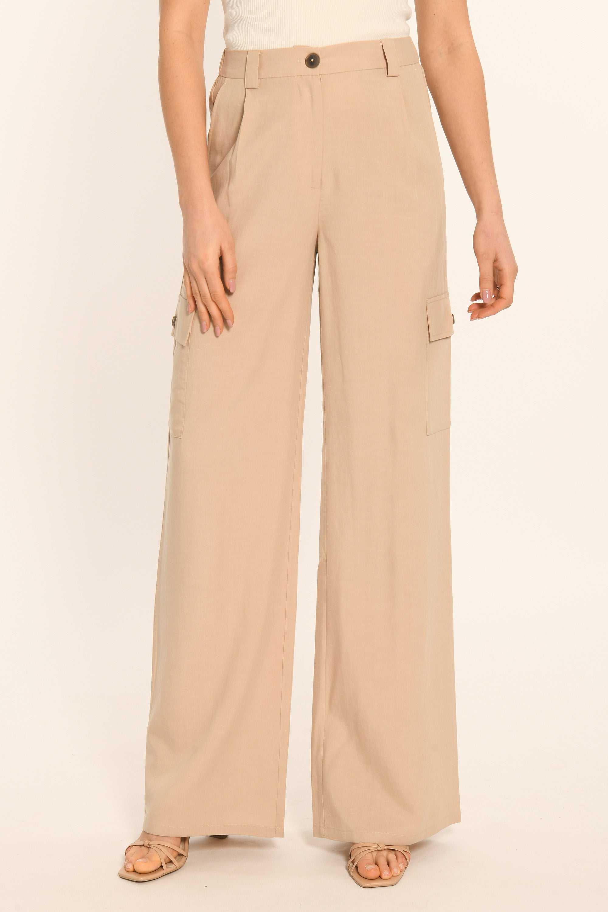 PANTALON - BEIGE - AMAYA