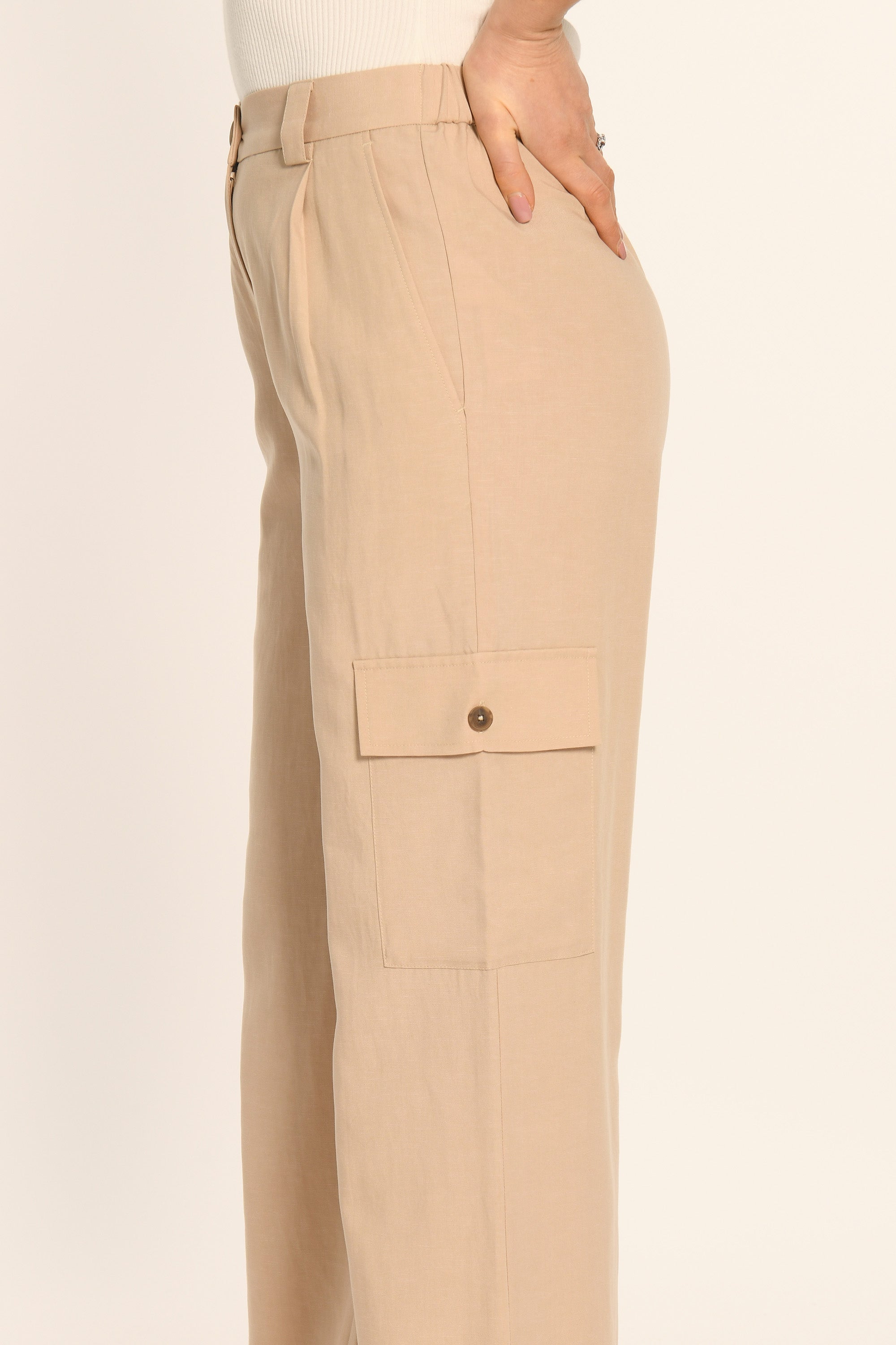 PANTALON - BEIGE - AMAYA