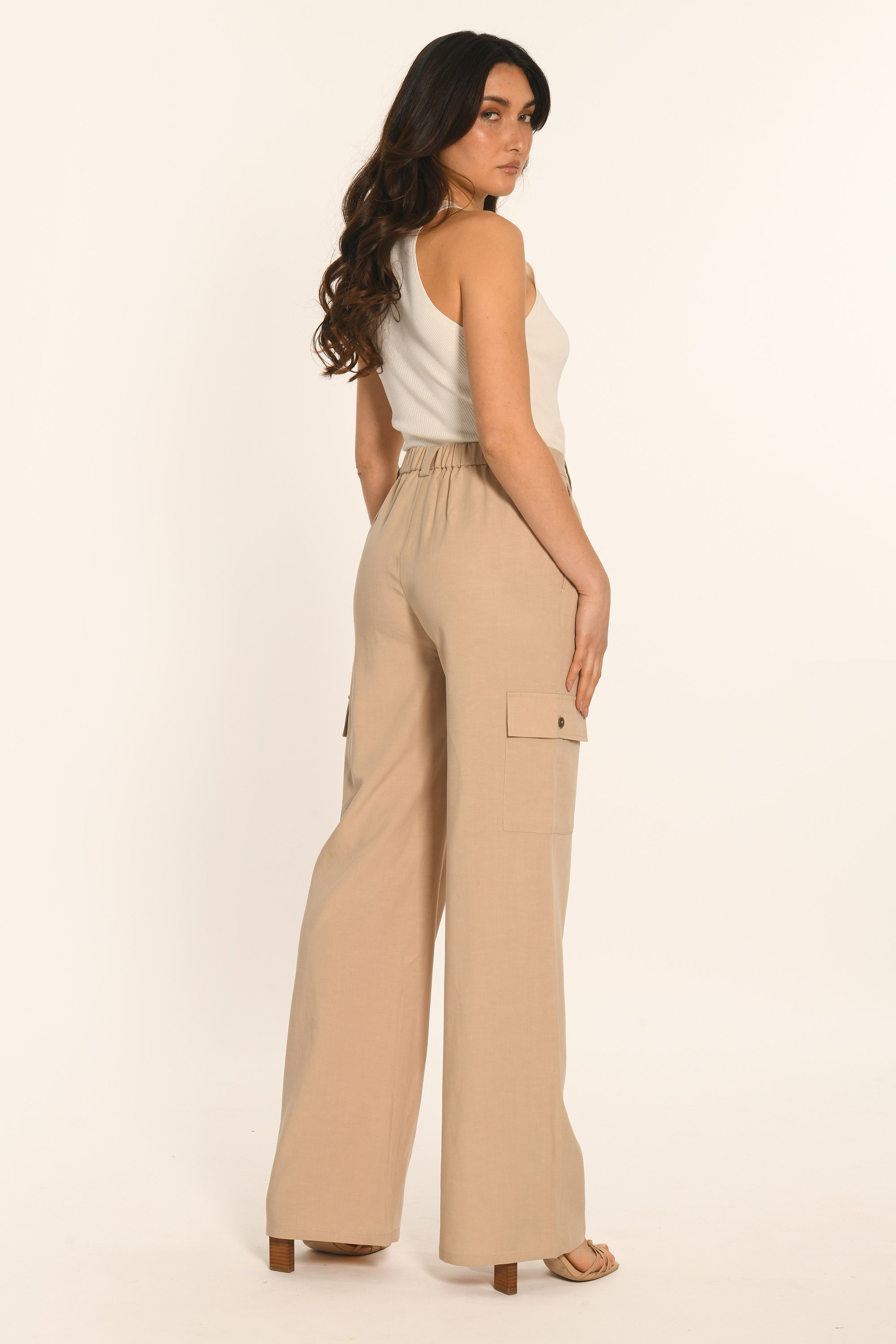 PANTALON - BEIGE - AMAYA