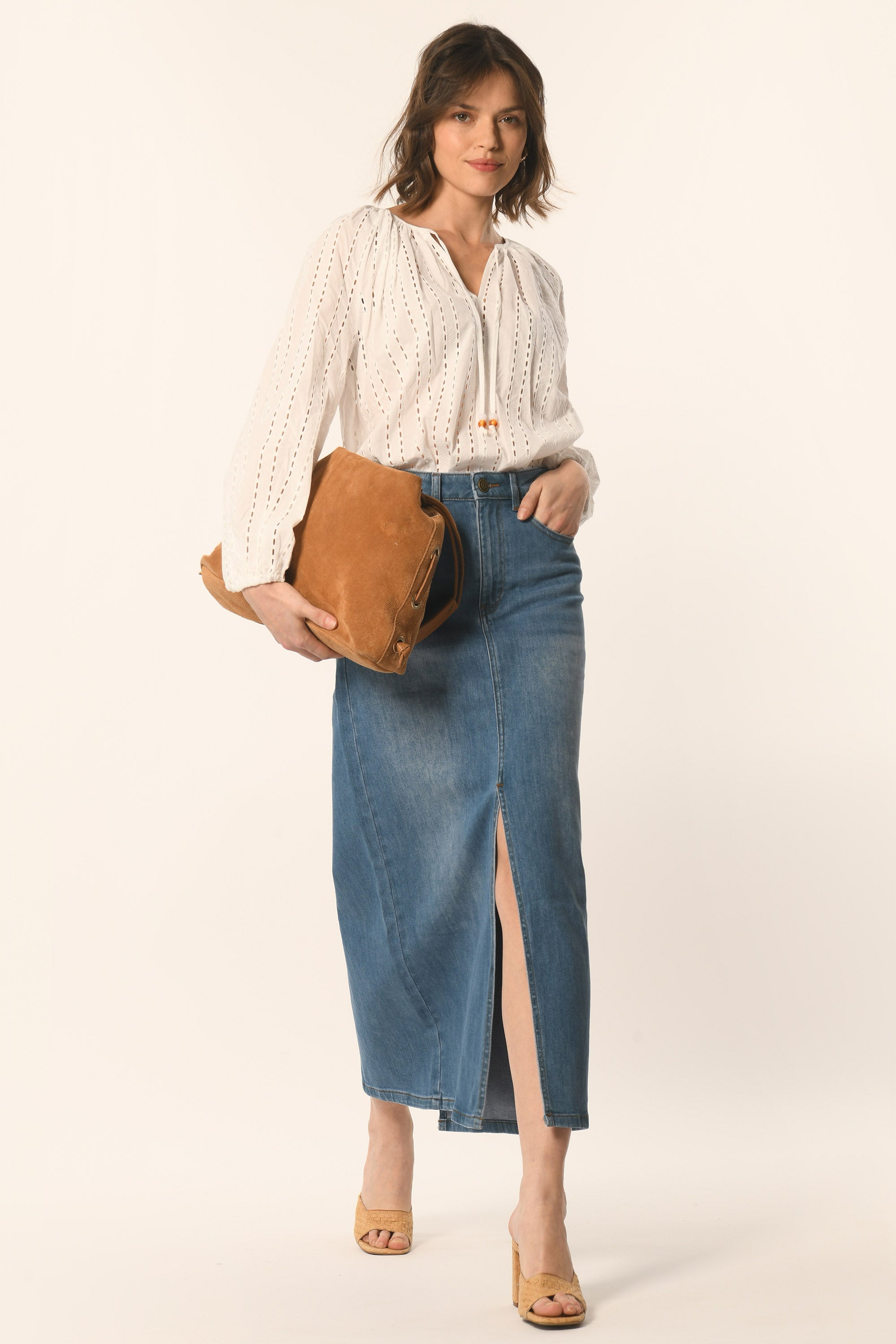 BLOUSE - BLANC - ANAELLE