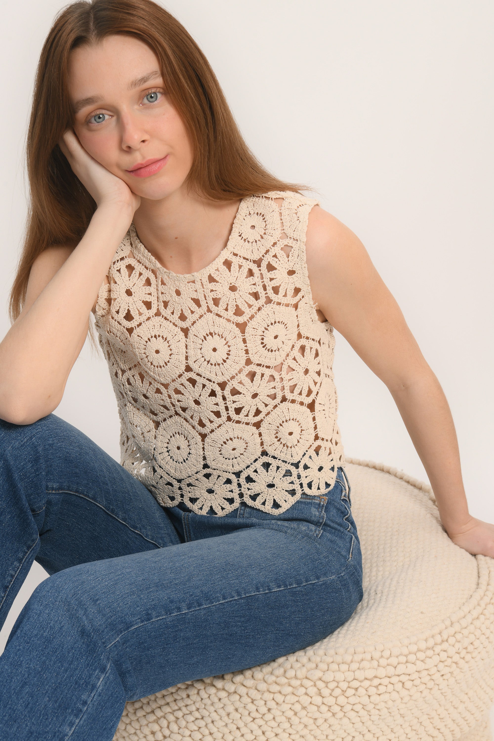 TOP - ANDREE - BEIGE