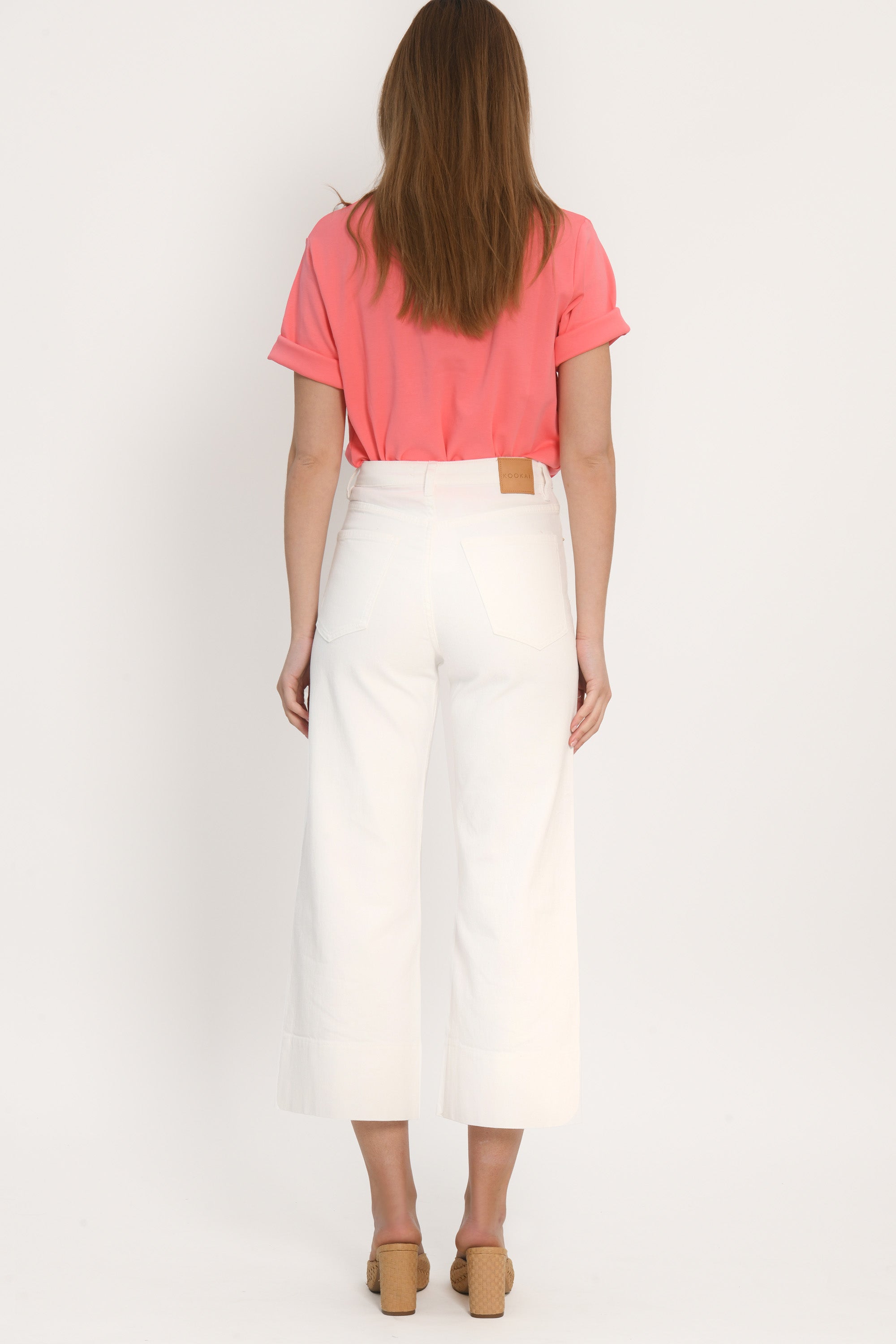 JEAN SPORTWEAR CROP - ANOUK - BLANC