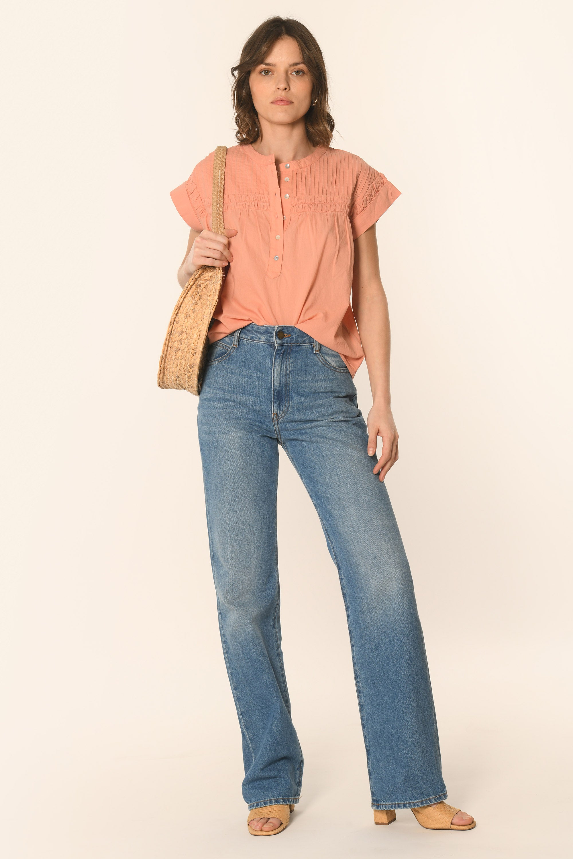 BLOUSE - TERRACOTTA - ARCHIE