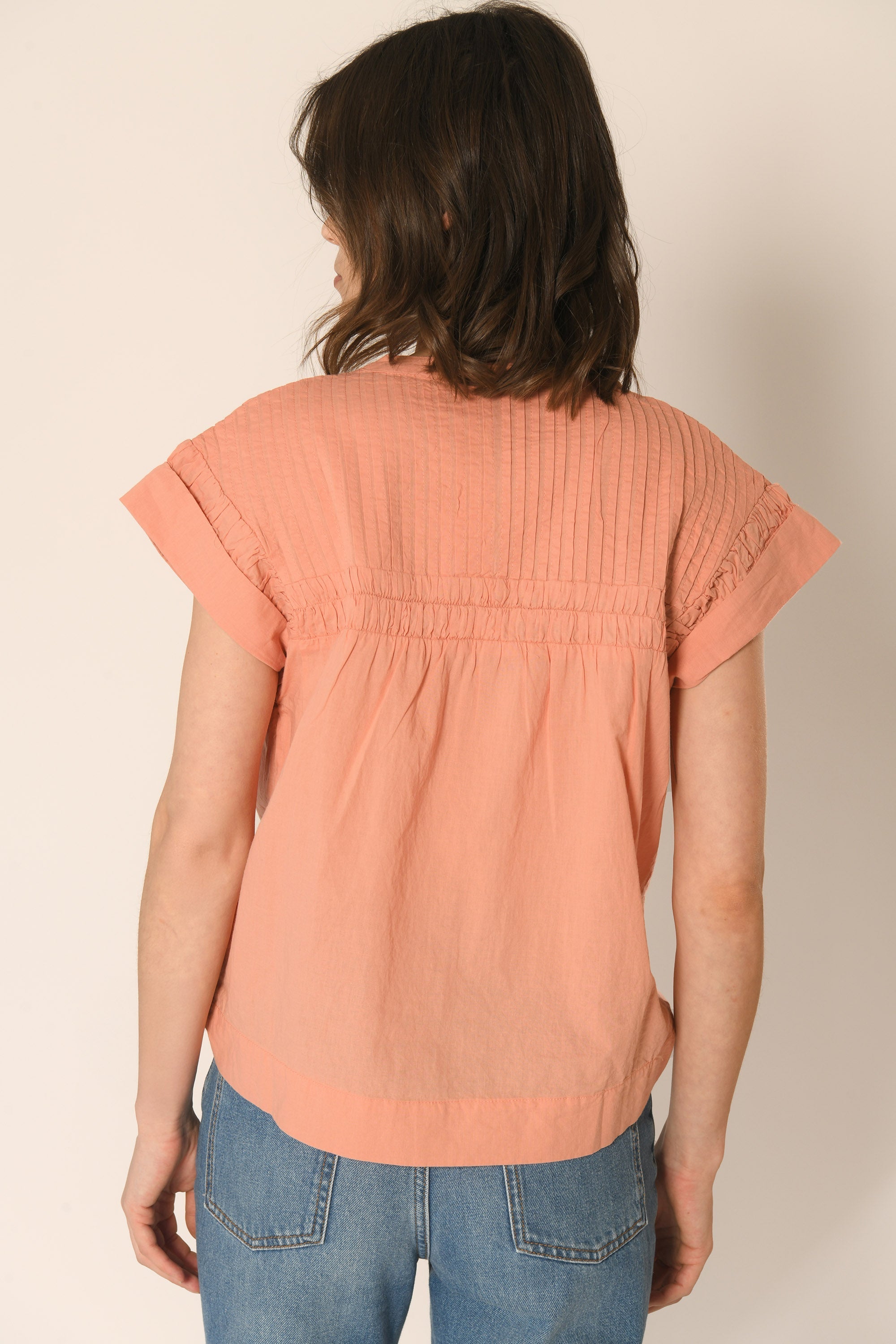 BLOUSE - TERRACOTTA - ARCHIE
