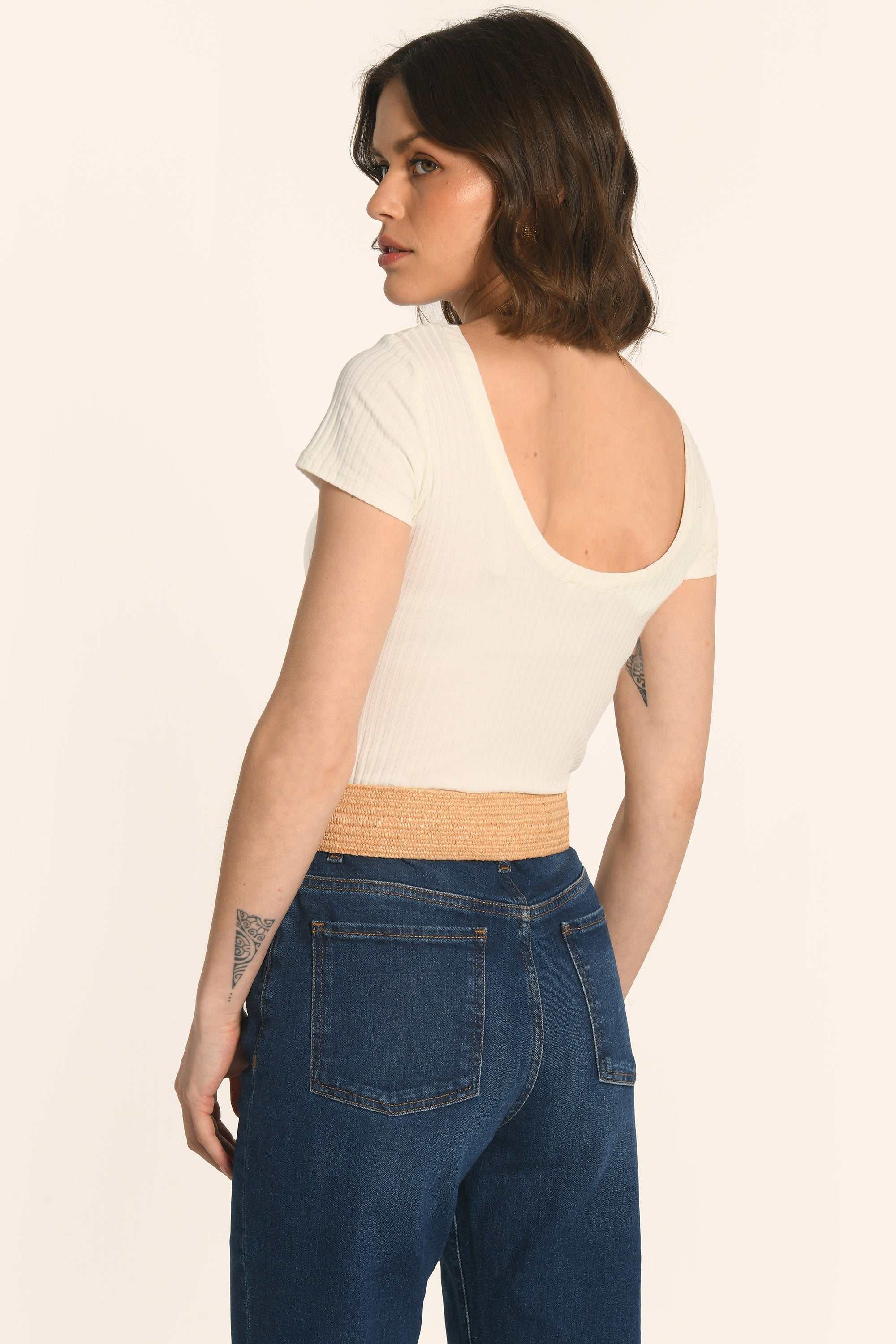 TEE SHIRT DANSEUSE - ÉCRU - ARTHUR