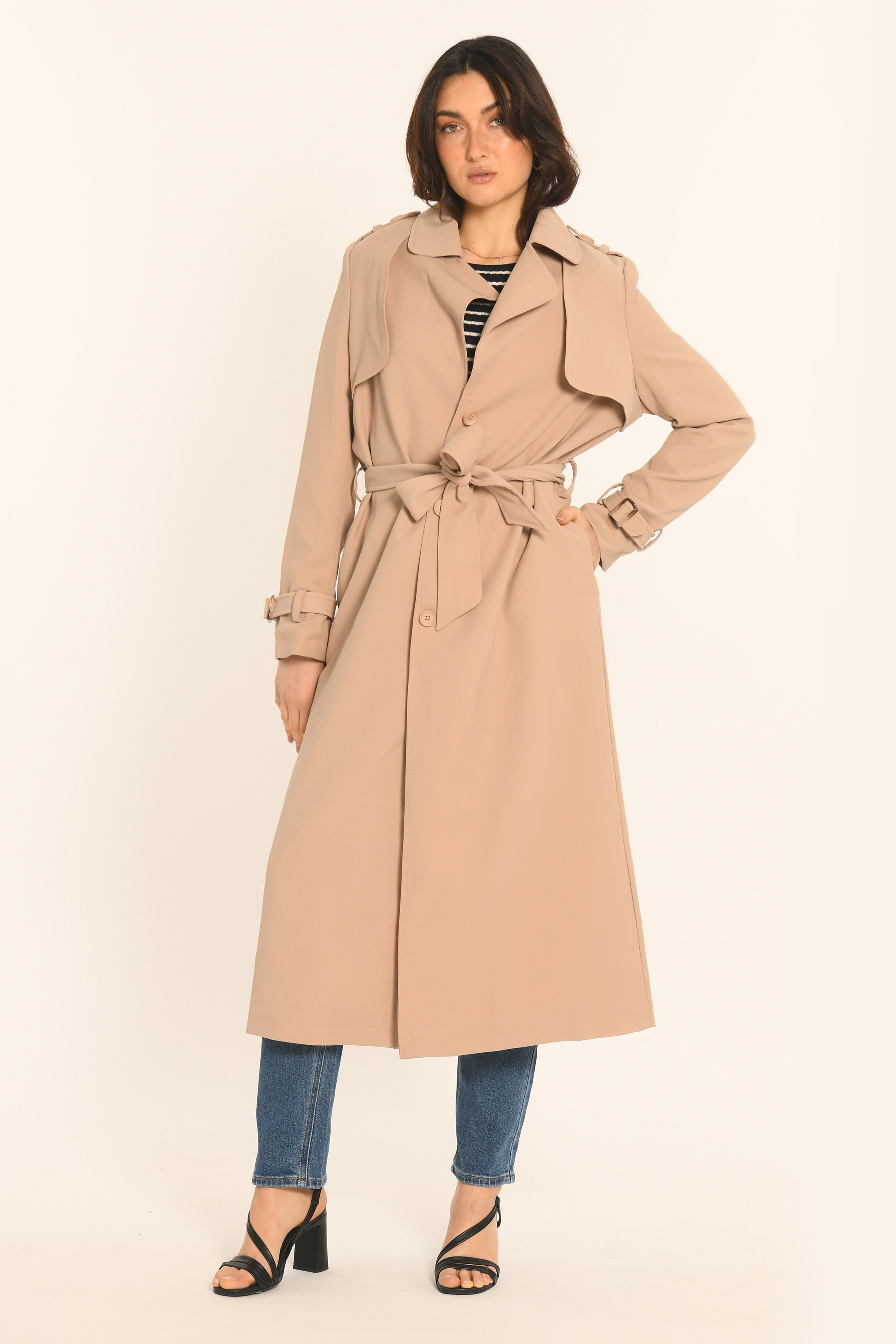 TRENCH - BEIGE - ASHER