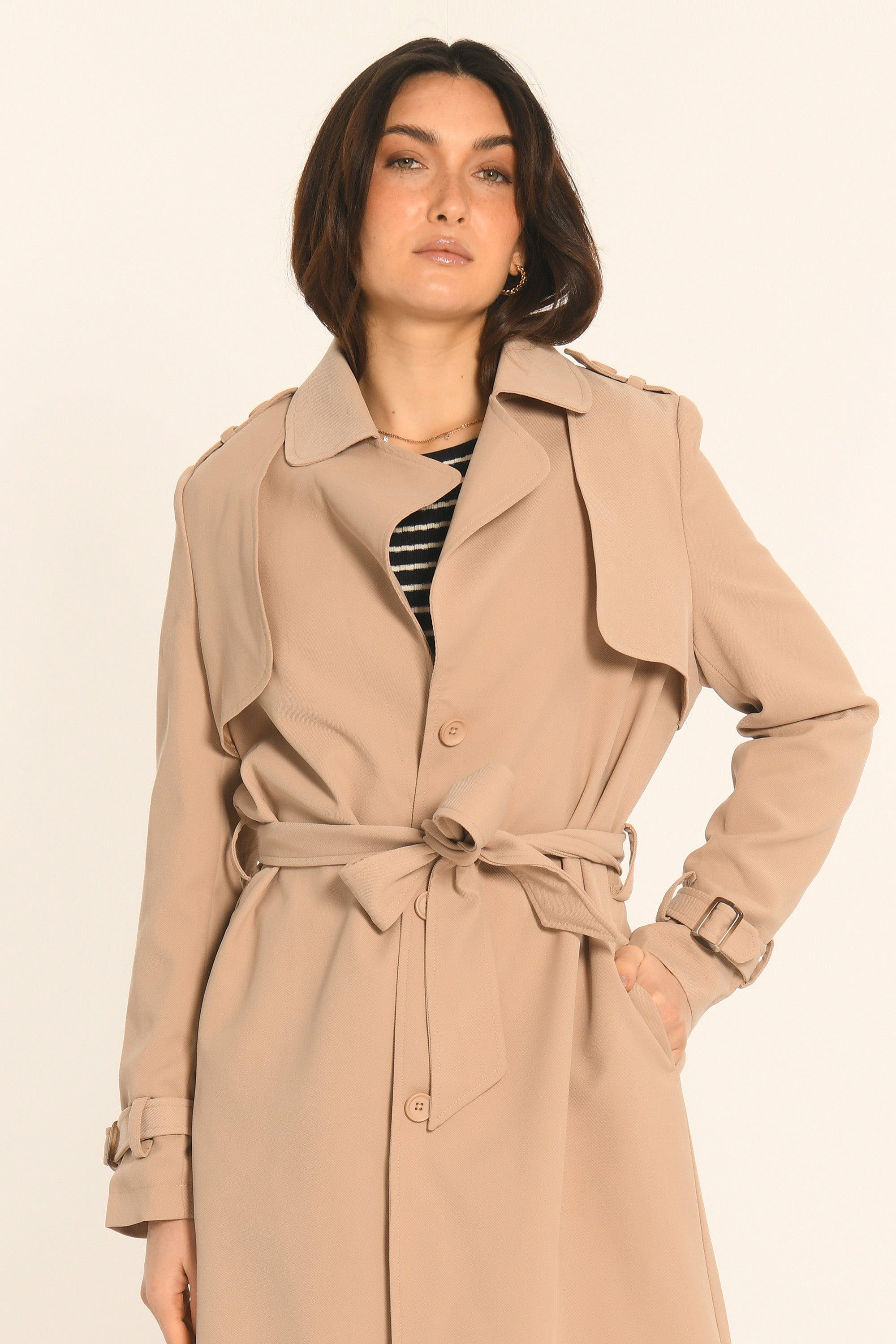 TRENCH - BEIGE - ASHER