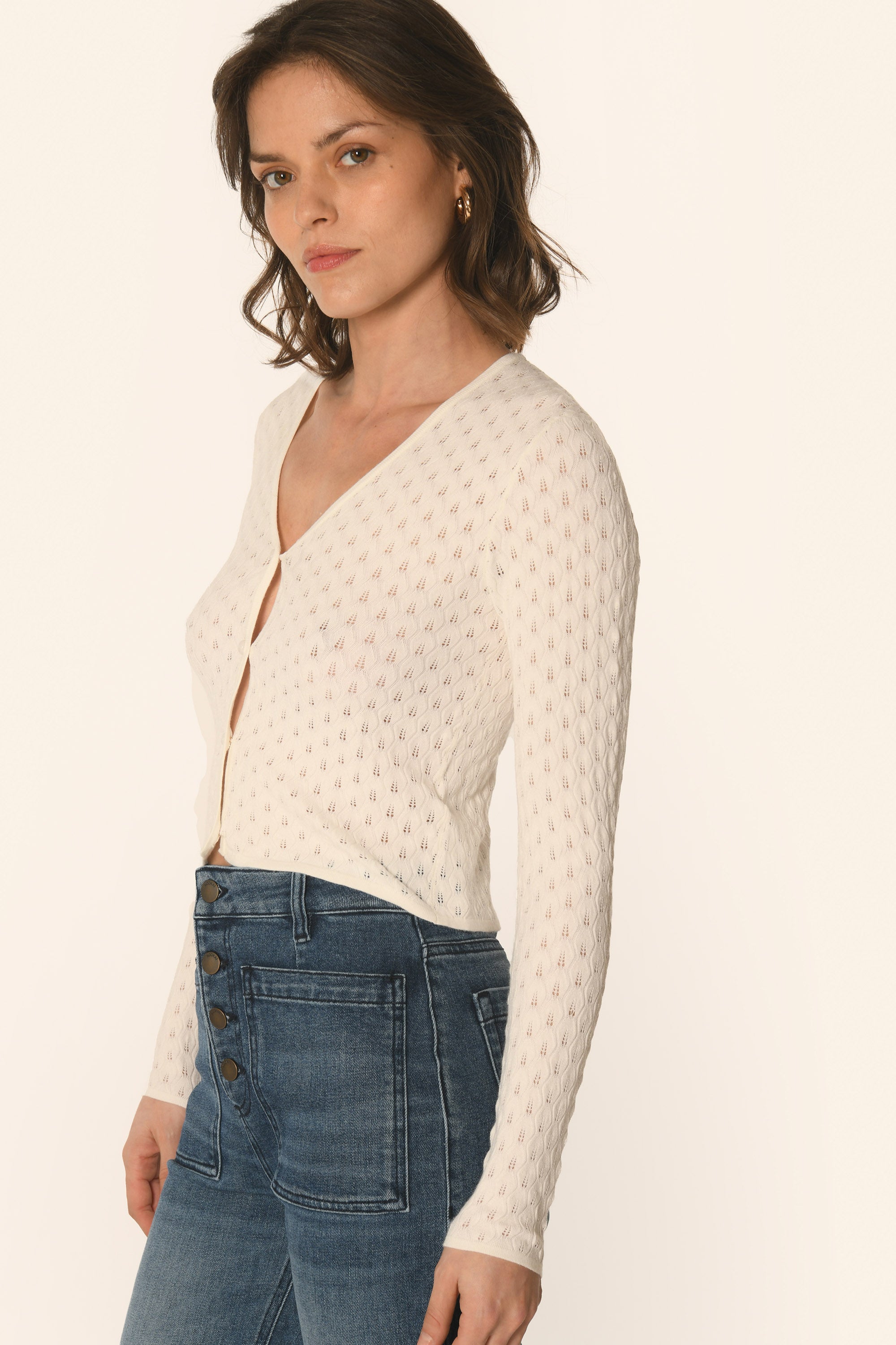 GILET - ÉCRU - ASHLEY
