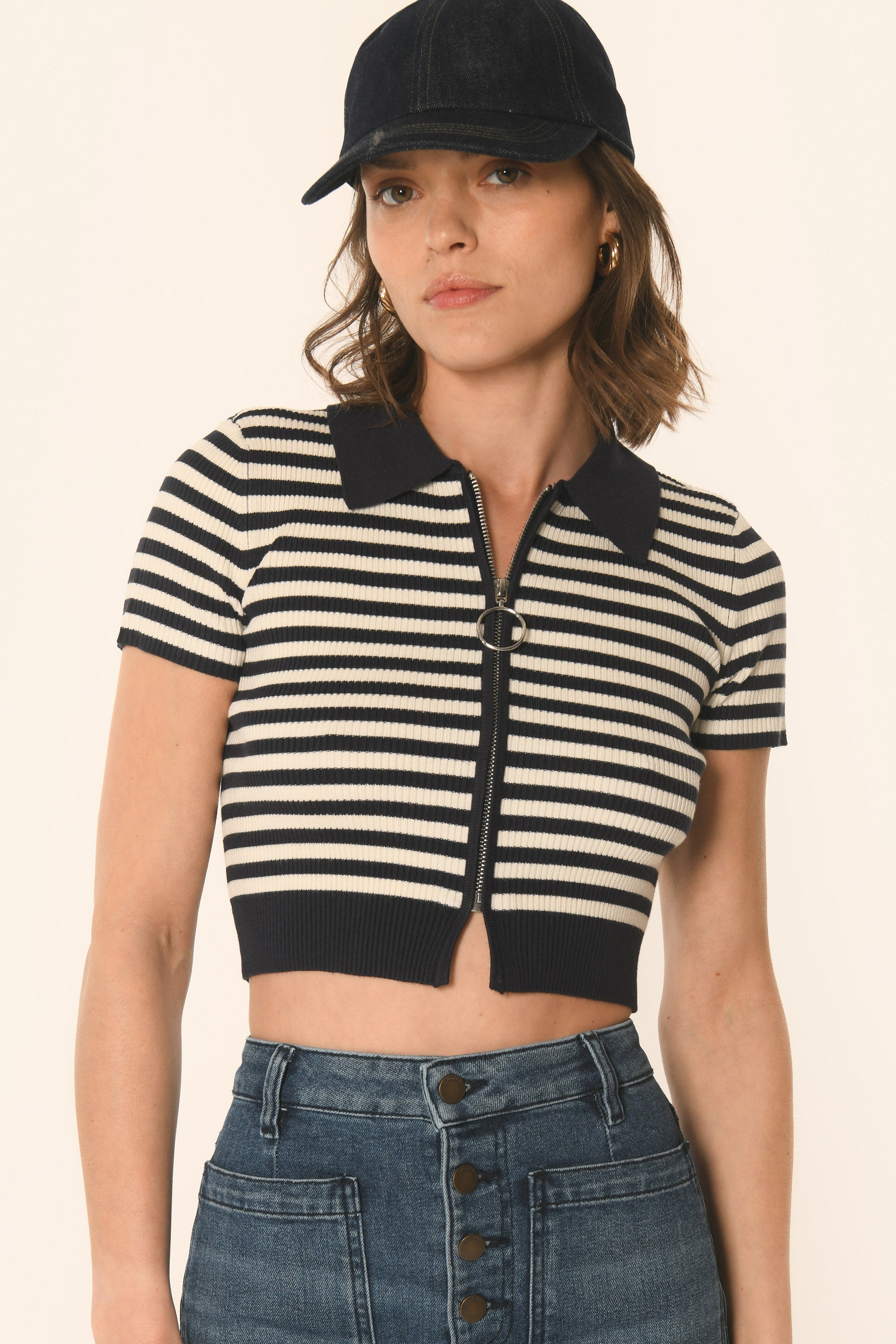 POLO - MARINE/ÉCRU - ATIK