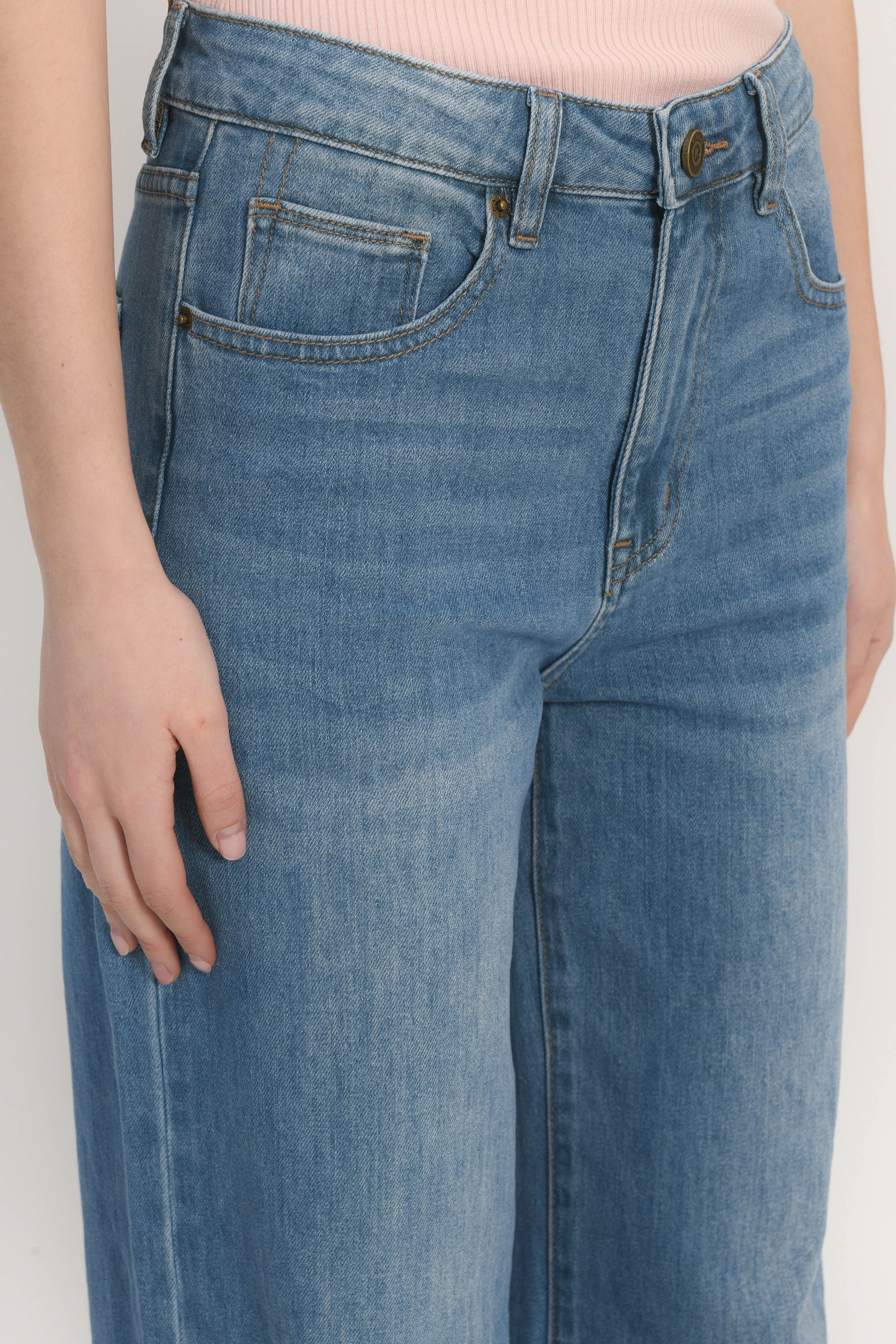 JEAN LARGE SOUPLE - ATLANTA - STONE WASH