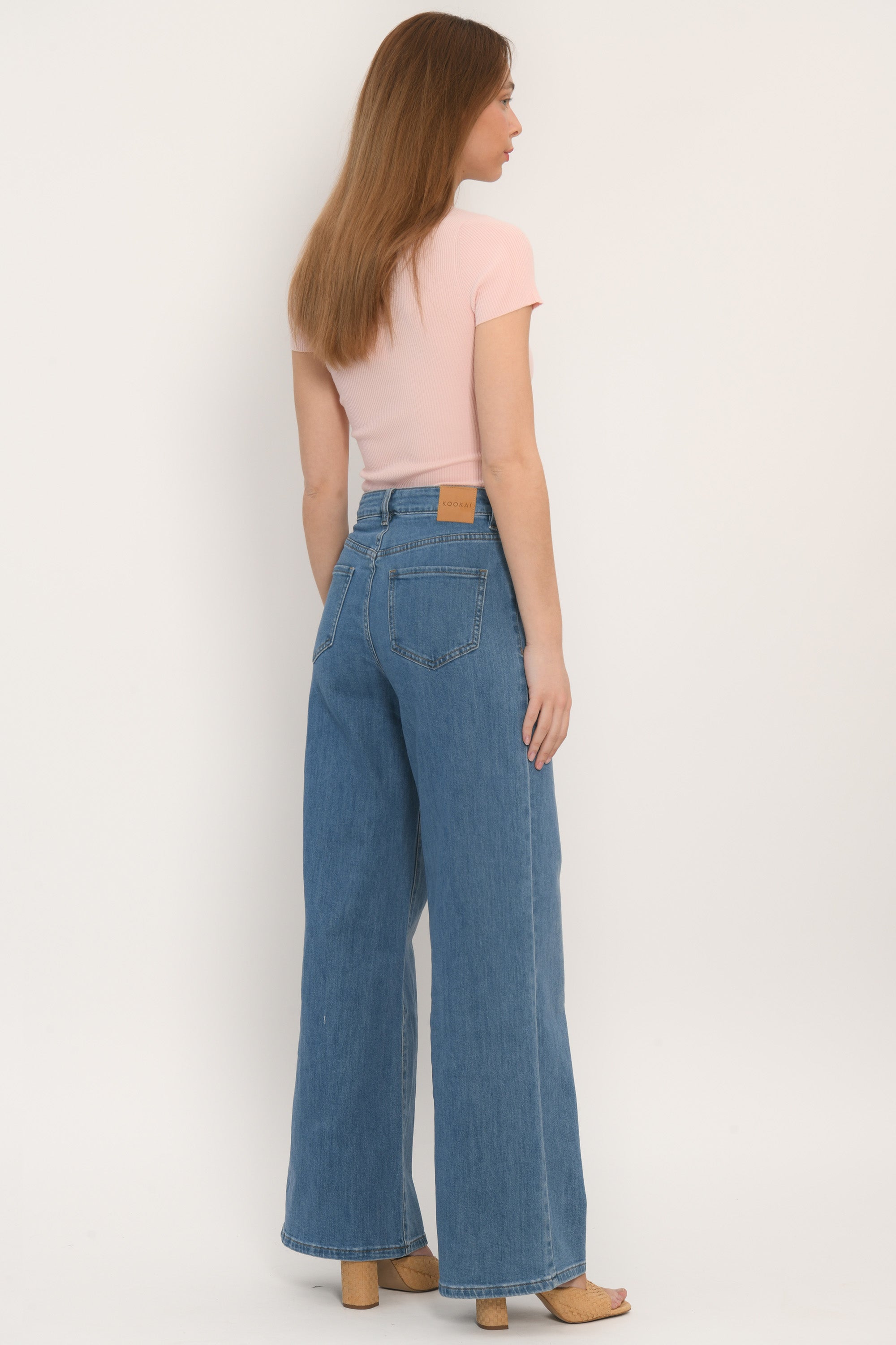 JEAN LARGE SOUPLE - ATLANTA - STONE WASH
