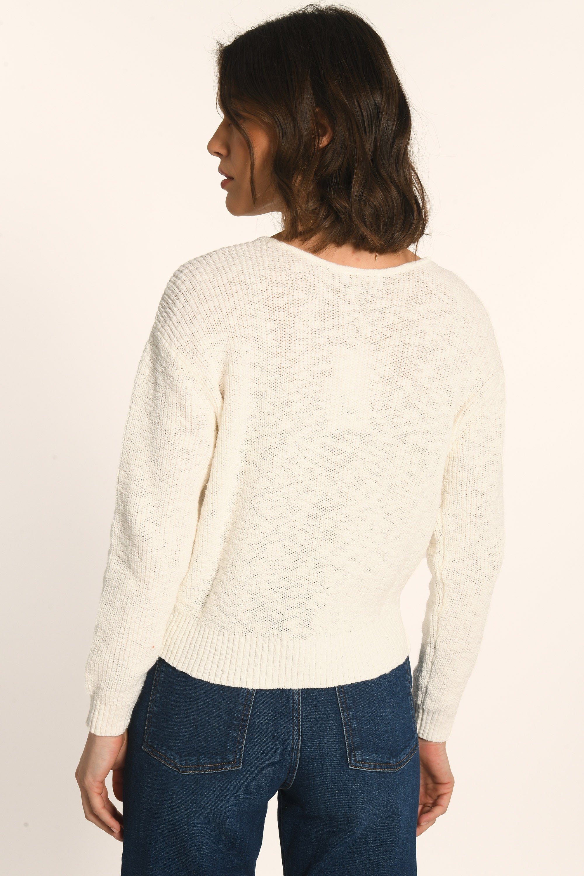 GILET - BLANC - AUDREY