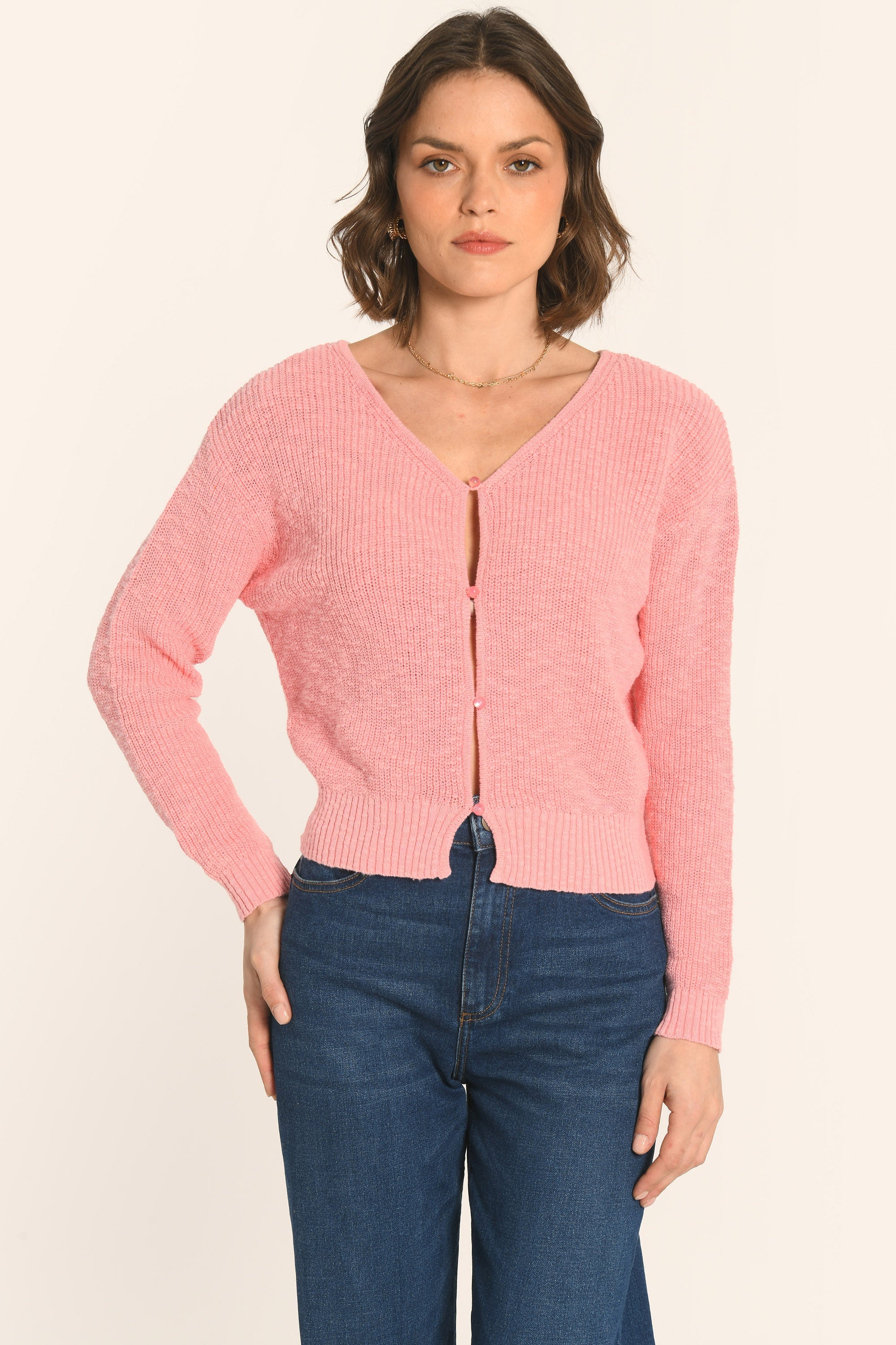 GILET - ROSE - AUDREY