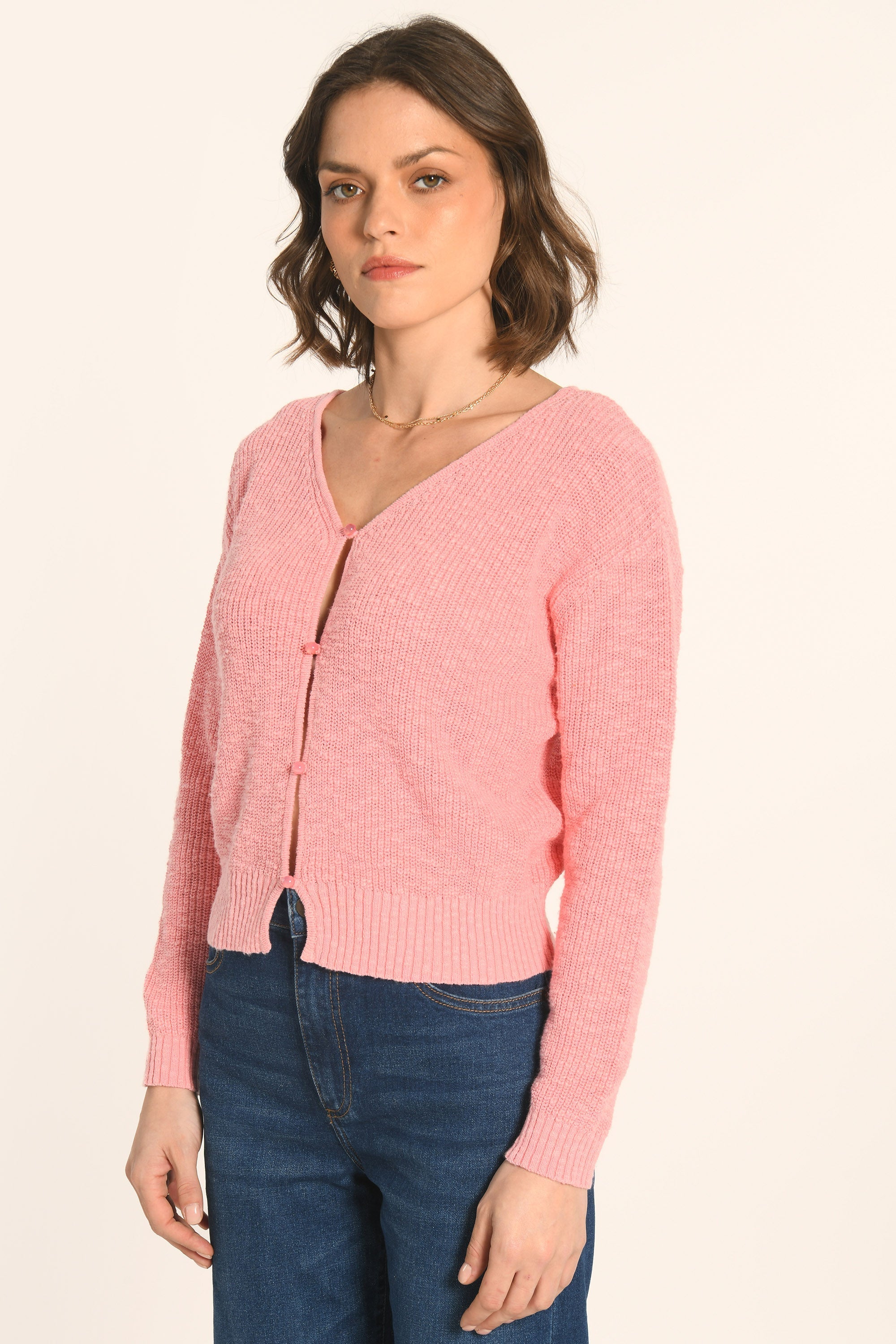 GILET - ROSE - AUDREY
