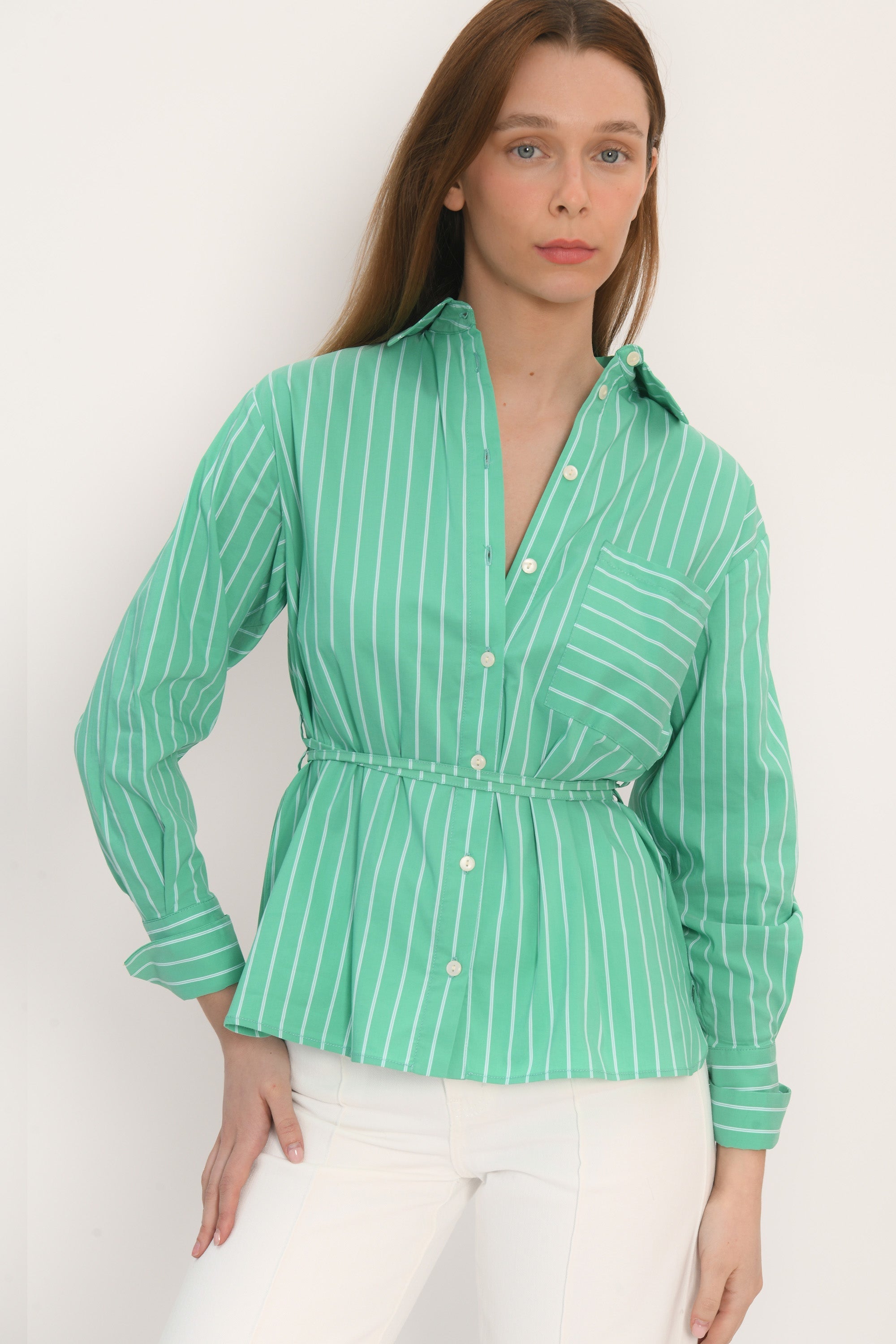 CHEMISE - AUSTIN - VERT