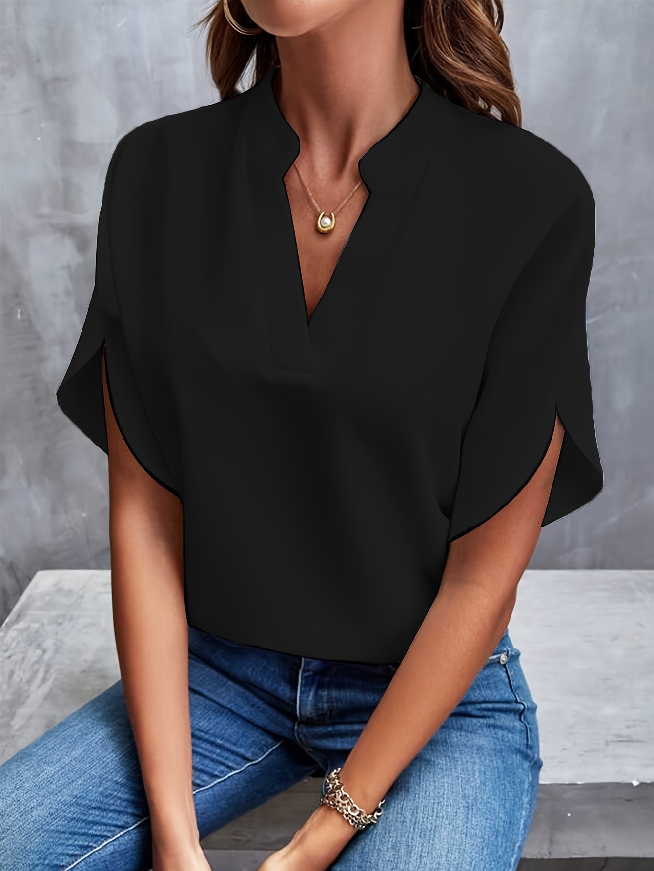 Éclat ™ | Élégance Polyvalente Blouse