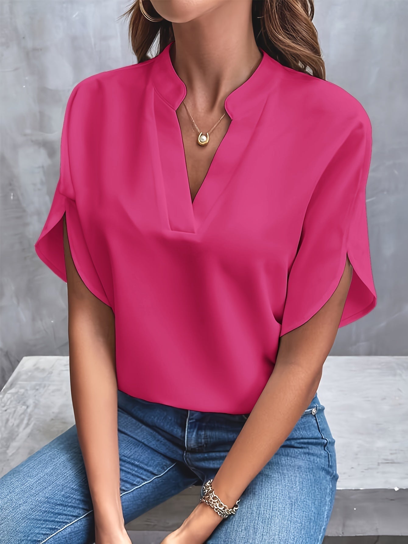 Éclat ™ | Élégance Polyvalente Blouse