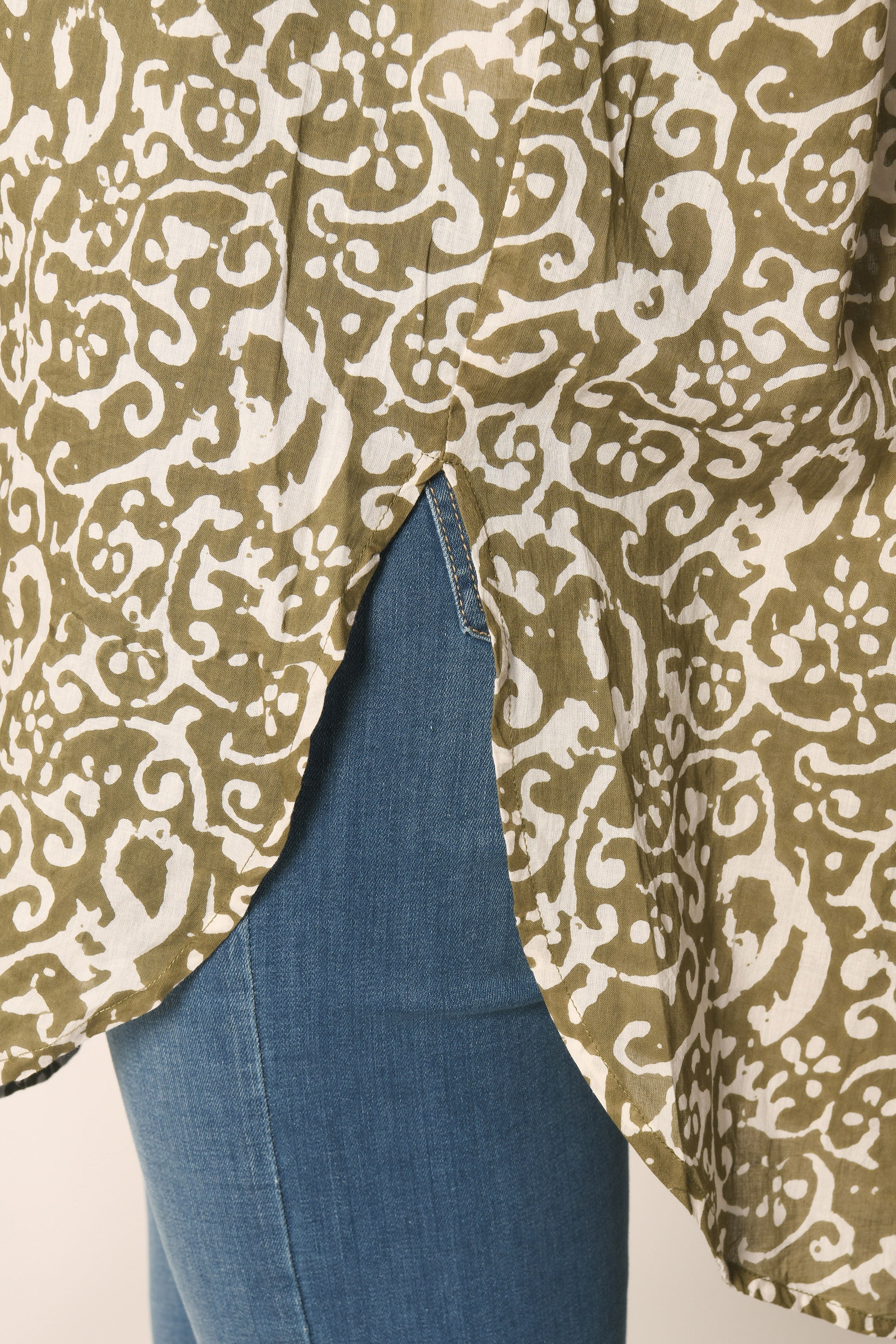 CHEMISE LOOSE - KAKI - MULHOUSE