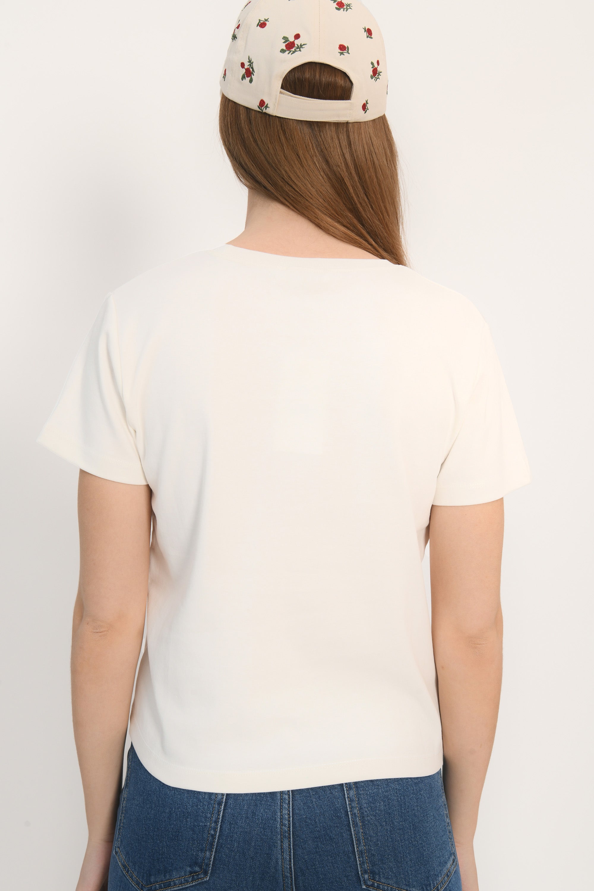 TEE SHIRT - COEUR - BLANC